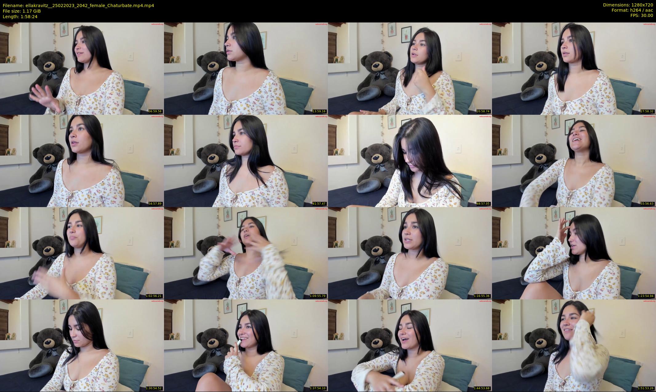ellakravitz_ — 119 minute Chaturbate female cam show recording, 720p, Feb 25, 2023