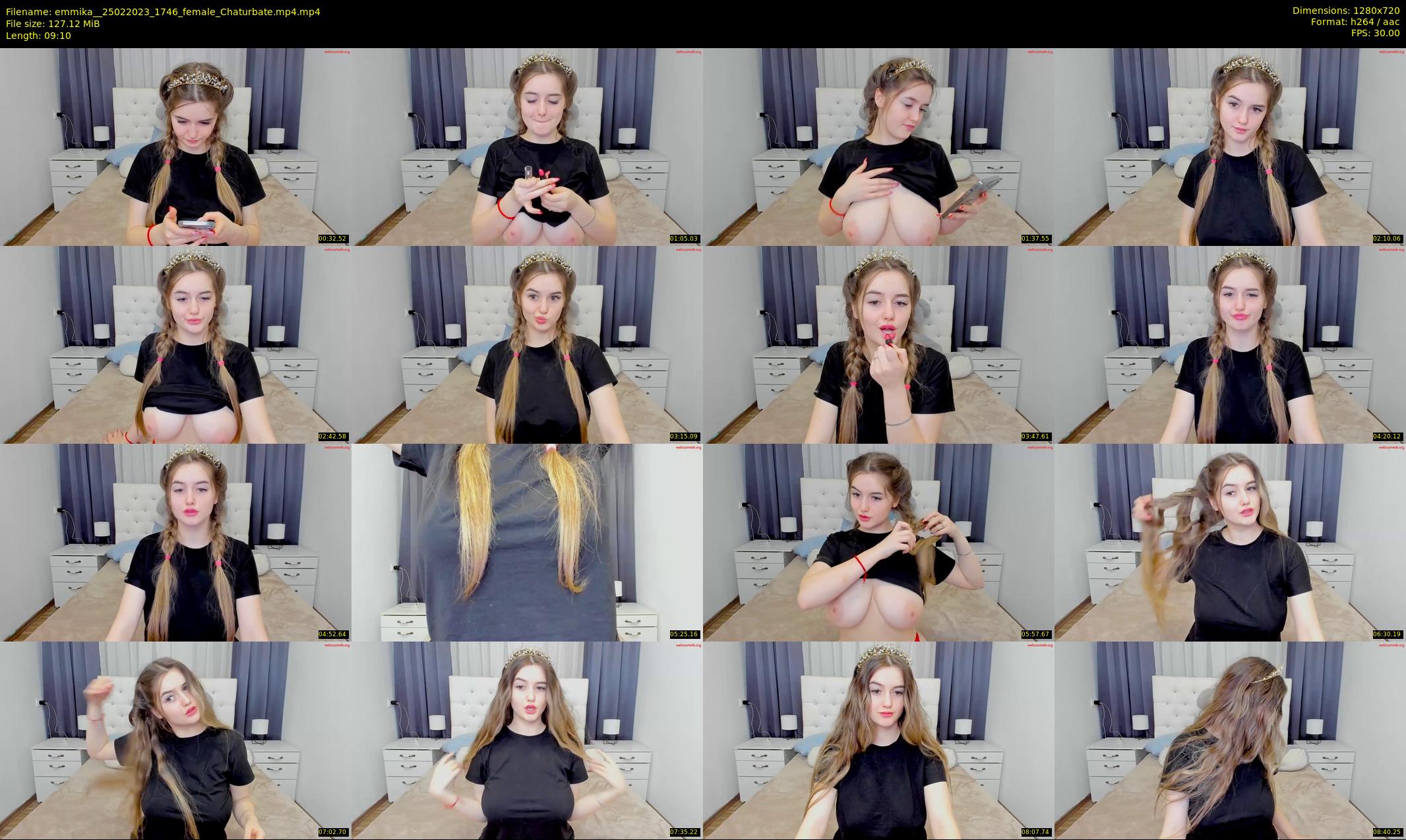 emmika_ — 10 minute Chaturbate female cam show recording, 720p, Feb 25, 2023