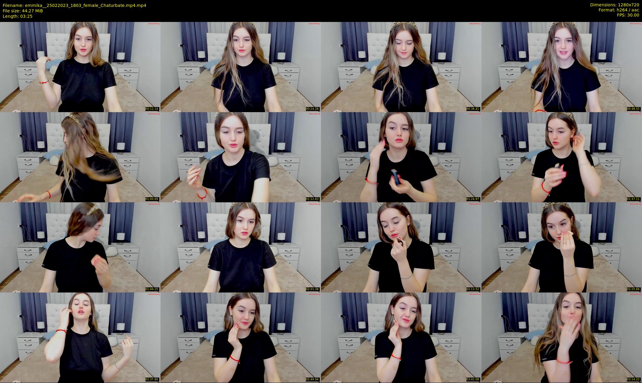 emmika_ — 4 minute Chaturbate female cam show recording, 720p, Feb 25, 2023