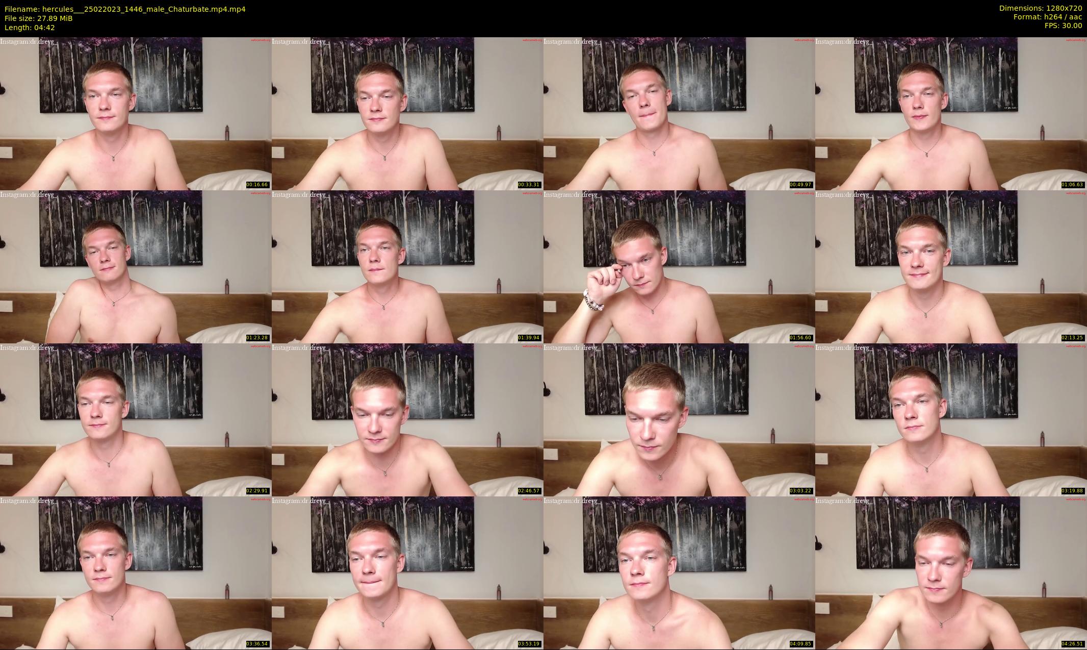 hercules__ — 5 minute Chaturbate male cam show recording, 720p, Feb 25, 2023