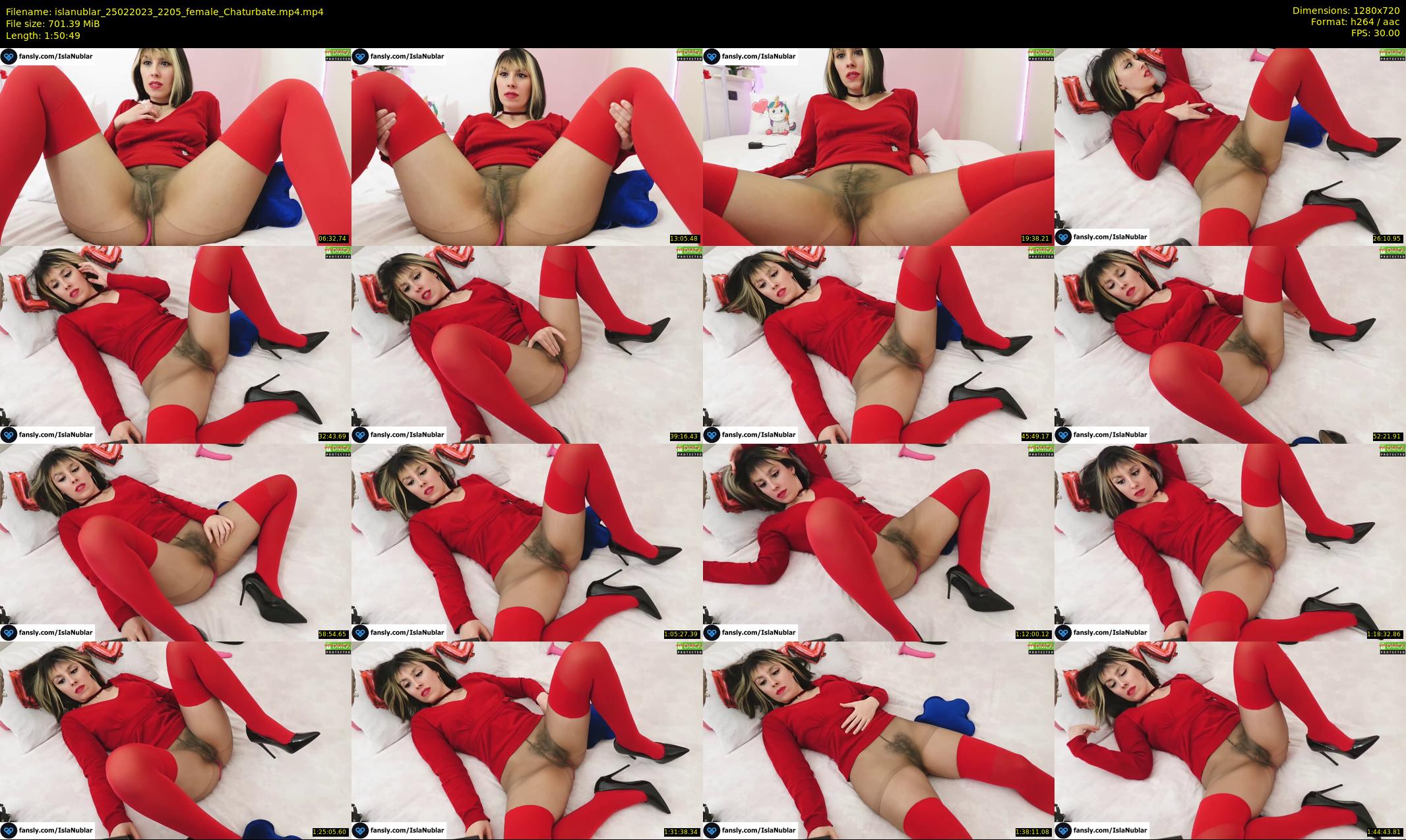 islanublar — 111 minute Chaturbate female cam show recording, 720p, Feb 25, 2023