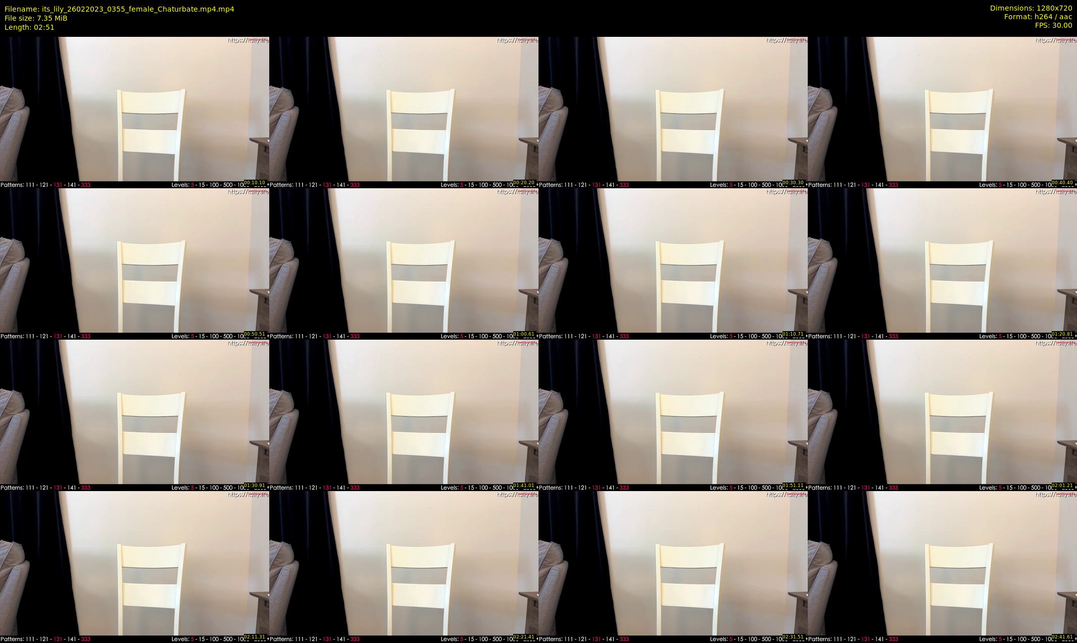 its_lily — 3 minute Chaturbate female cam show recording, 720p, Feb 26, 2023