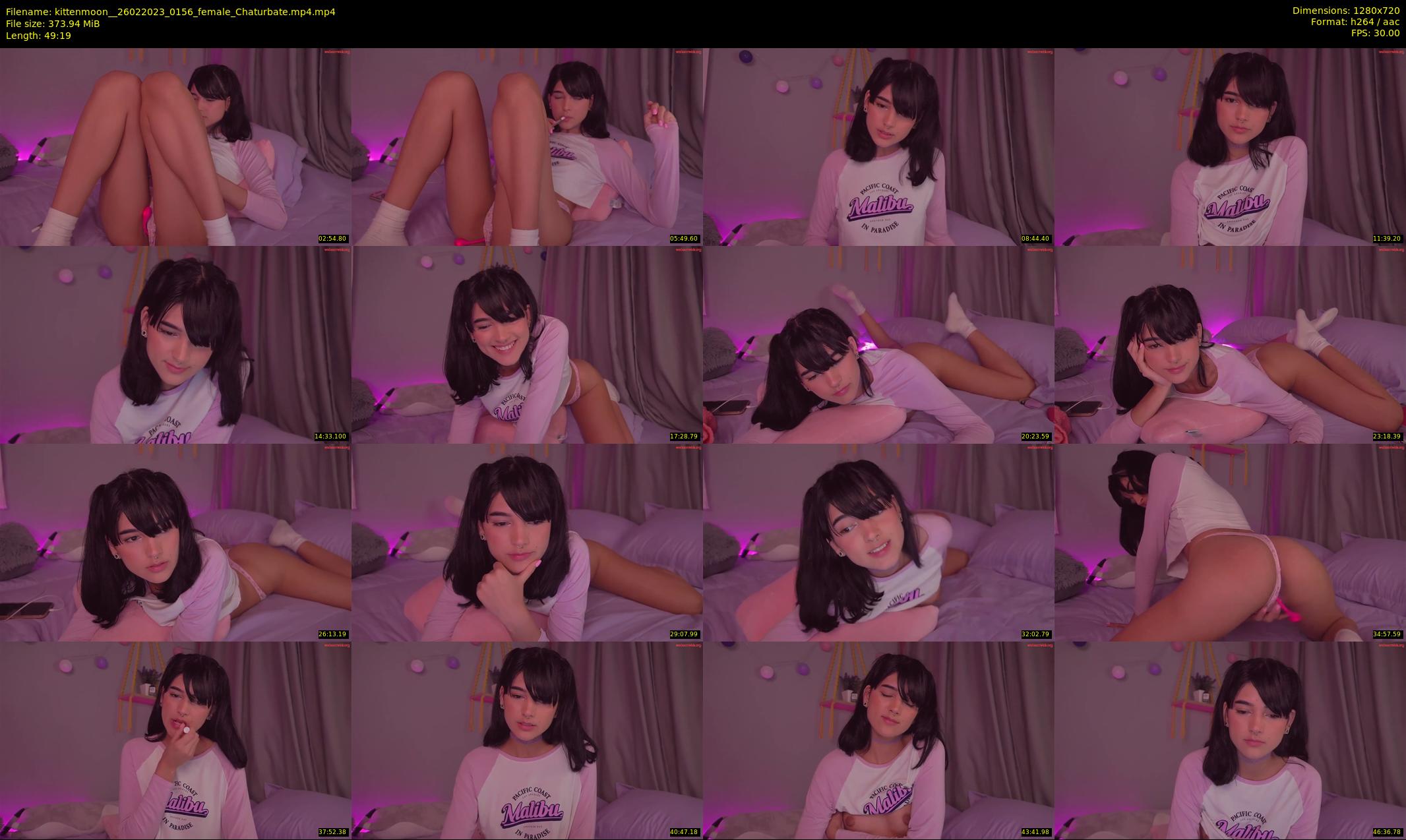 kittenmoon_ — 50 minute Chaturbate female cam show recording, 720p, Feb 26, 2023