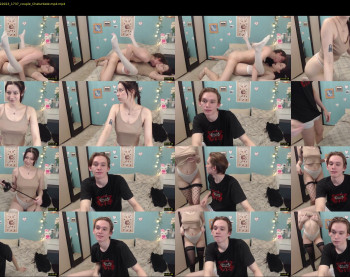 laurenceandviolette — 18 minute Chaturbate couple cam show recording, 720p, Feb 25, 2023