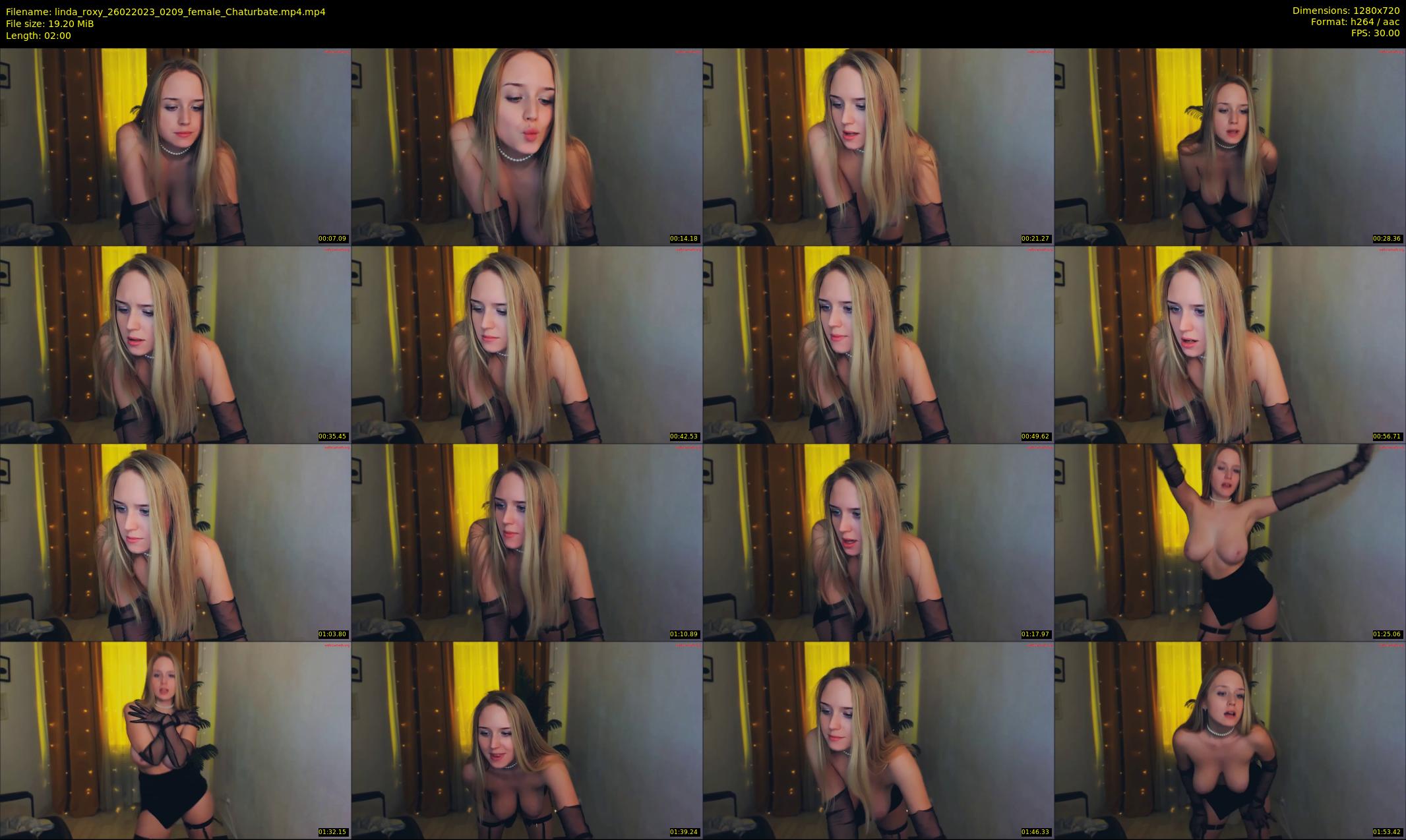 linda_roxy — 2 minute Chaturbate female cam show recording, 720p, Feb 26, 2023