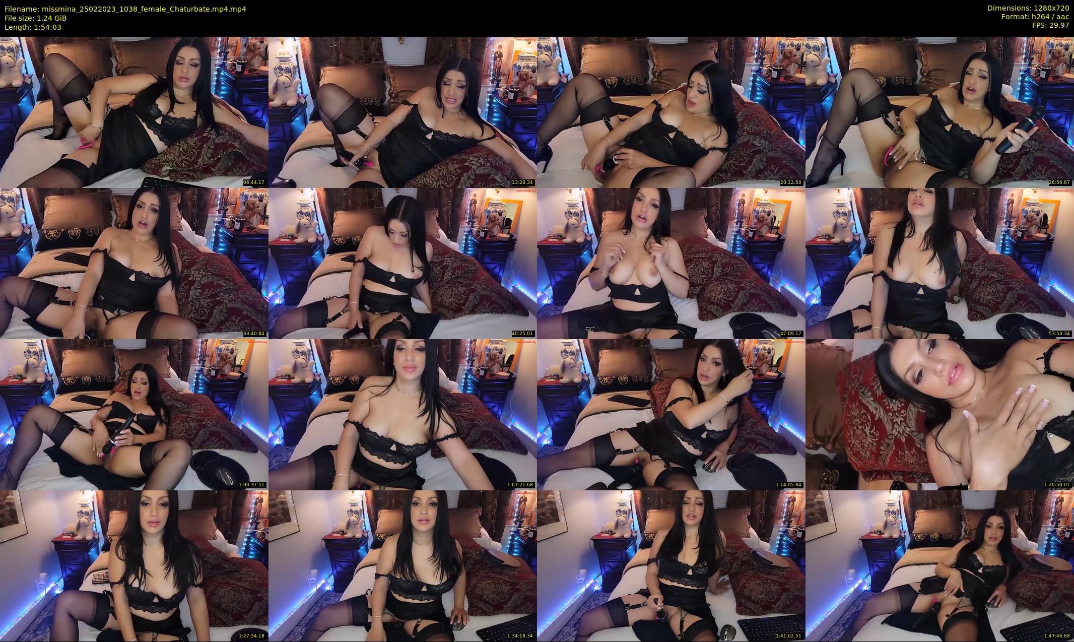 missmina — 115 minute Chaturbate female cam show recording, 720p, Feb 25, 2023