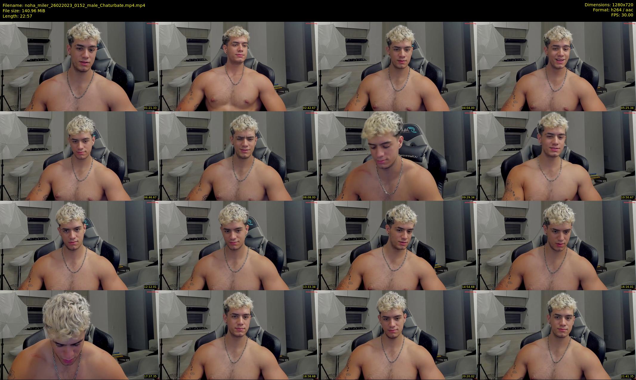noha_miler — 23 minute Chaturbate male cam show recording, 720p, Feb 26, 2023