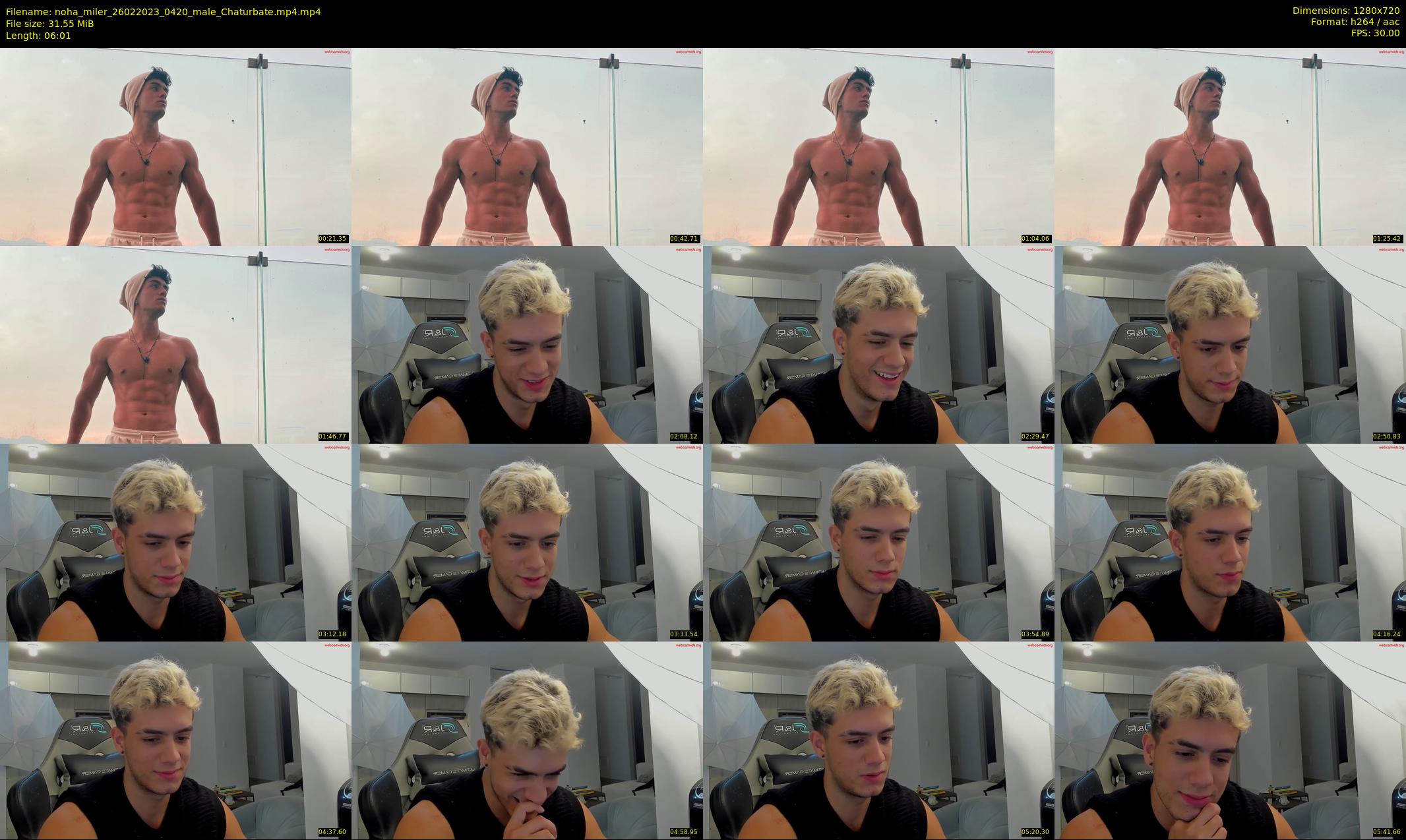 noha_miler — 7 minute Chaturbate male cam show recording, 720p, Feb 26, 2023