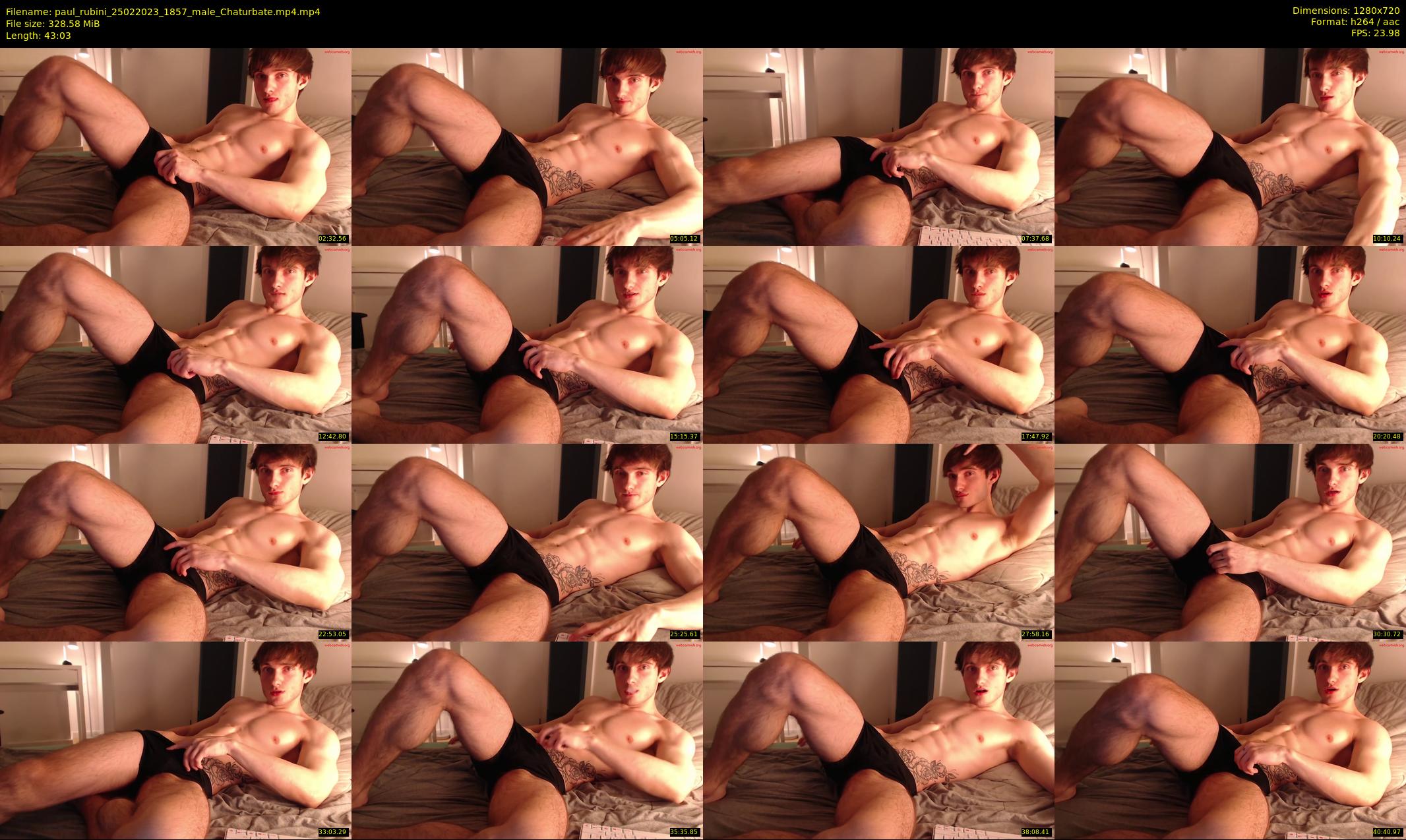 paul_rubini — 44 minute Chaturbate male cam show recording, 720p, Feb 25, 2023