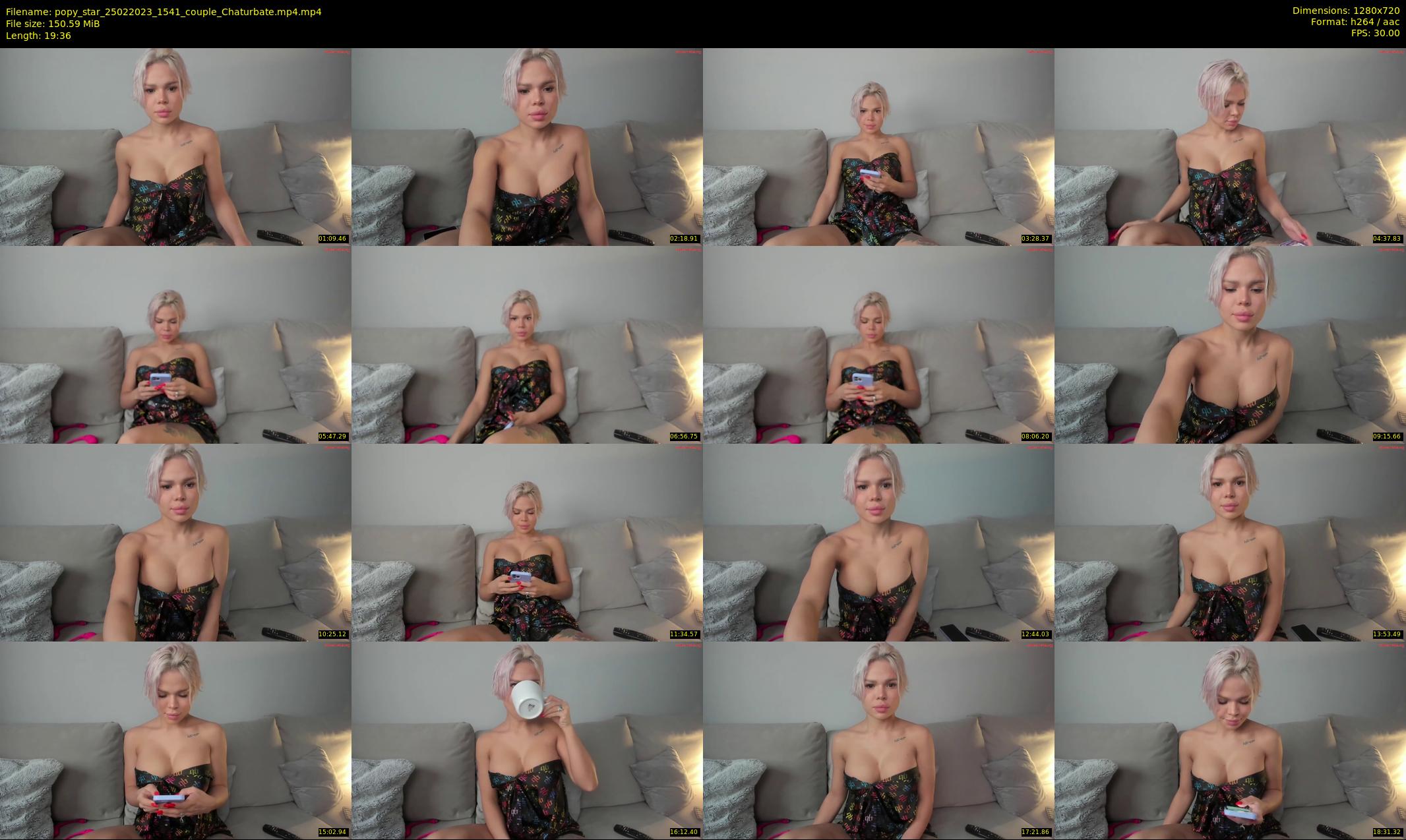 popy_star — 20 minute Chaturbate couple cam show recording, 720p, Feb 25, 2023