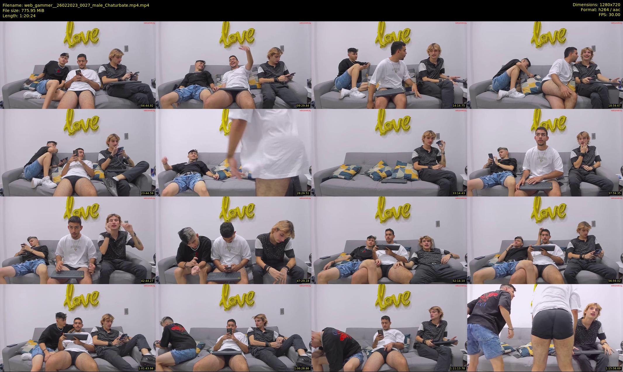 web_gammer_ — 81 minute Chaturbate male cam show recording, 720p, Feb 26, 2023