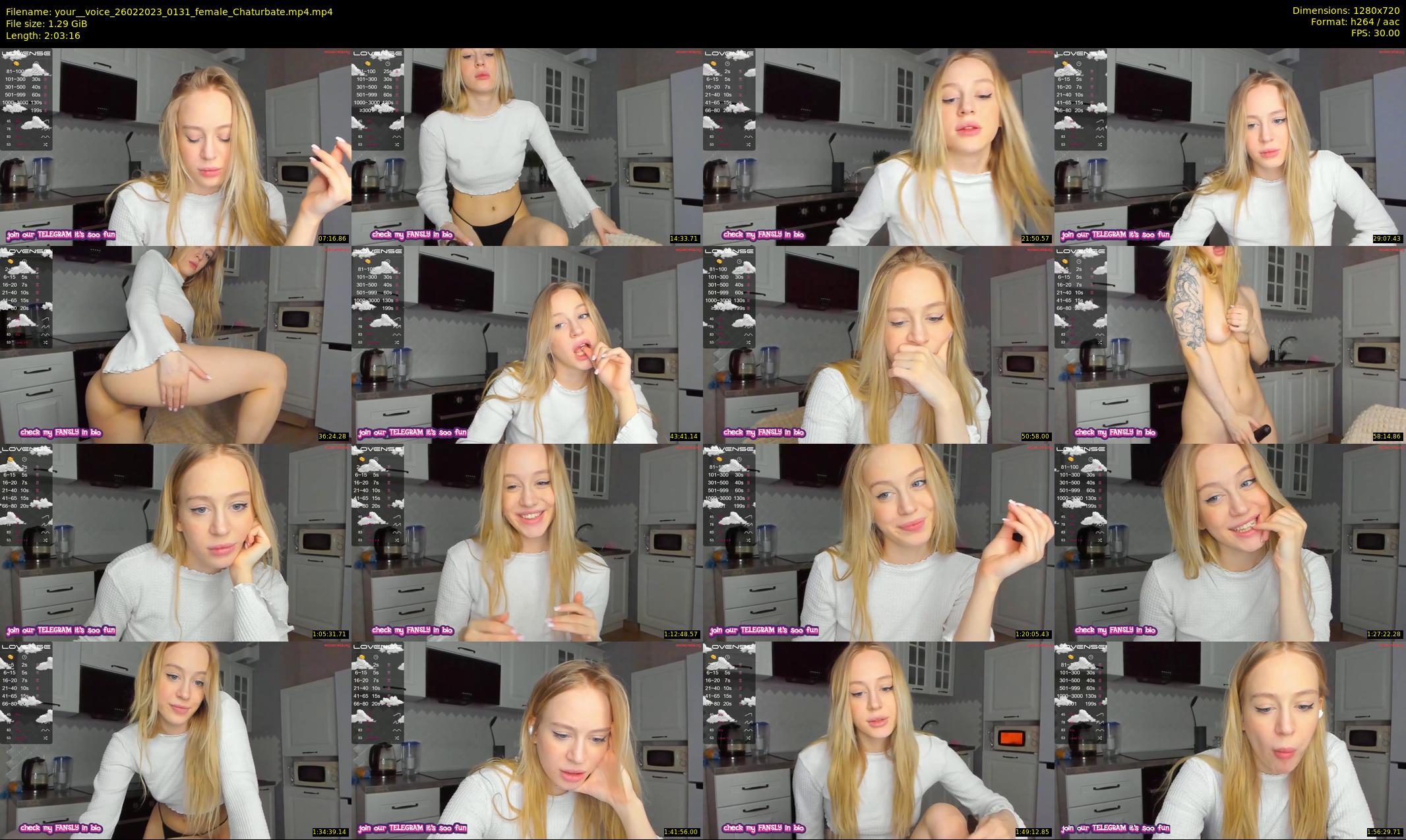 your__voice — 124 minute Chaturbate female cam show recording, 720p, Feb 26, 2023