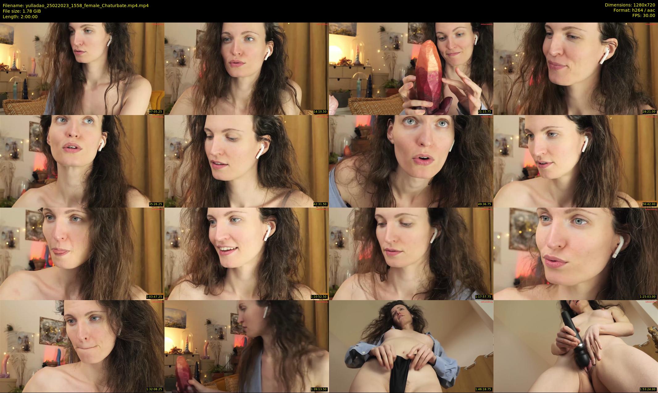 yulladao — 120 minute Chaturbate female cam show recording, 720p, Feb 25, 2023