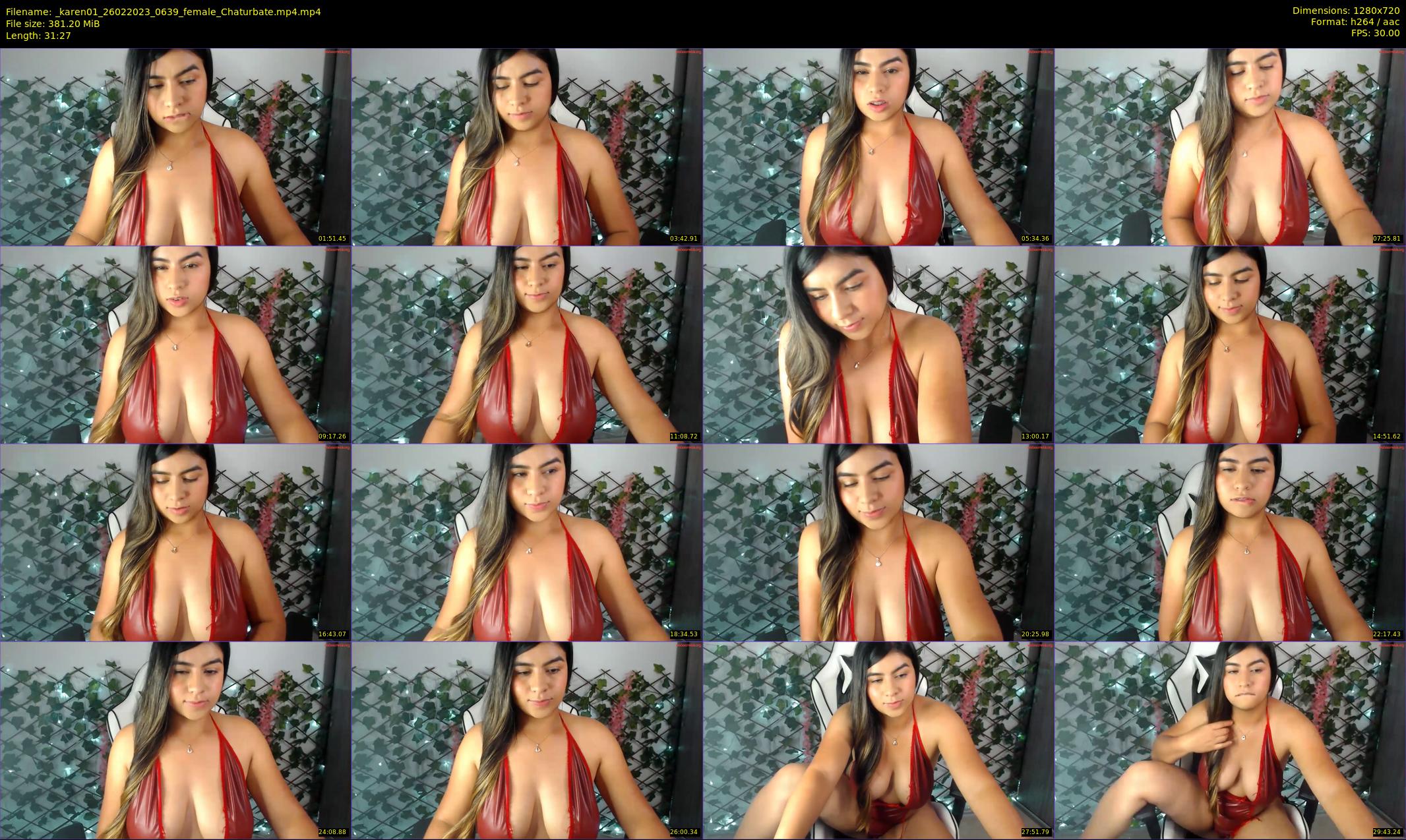_karen01 — 32 minute Chaturbate female cam show recording, 720p, Feb 26, 2023