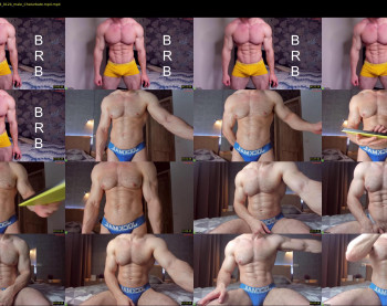 adam_muscle_ — 53 minute Chaturbate male cam show recording, 720p, Feb 27, 2023