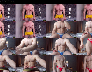 adam_muscle_ — 120 minute Chaturbate male cam show recording, 720p, Feb 27, 2023