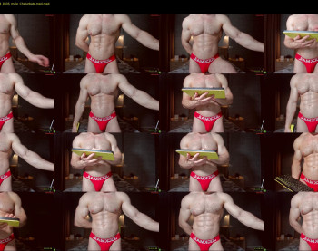 adam_muscle_ — 18 minute Chaturbate male cam show recording, 720p, Feb 27, 2023