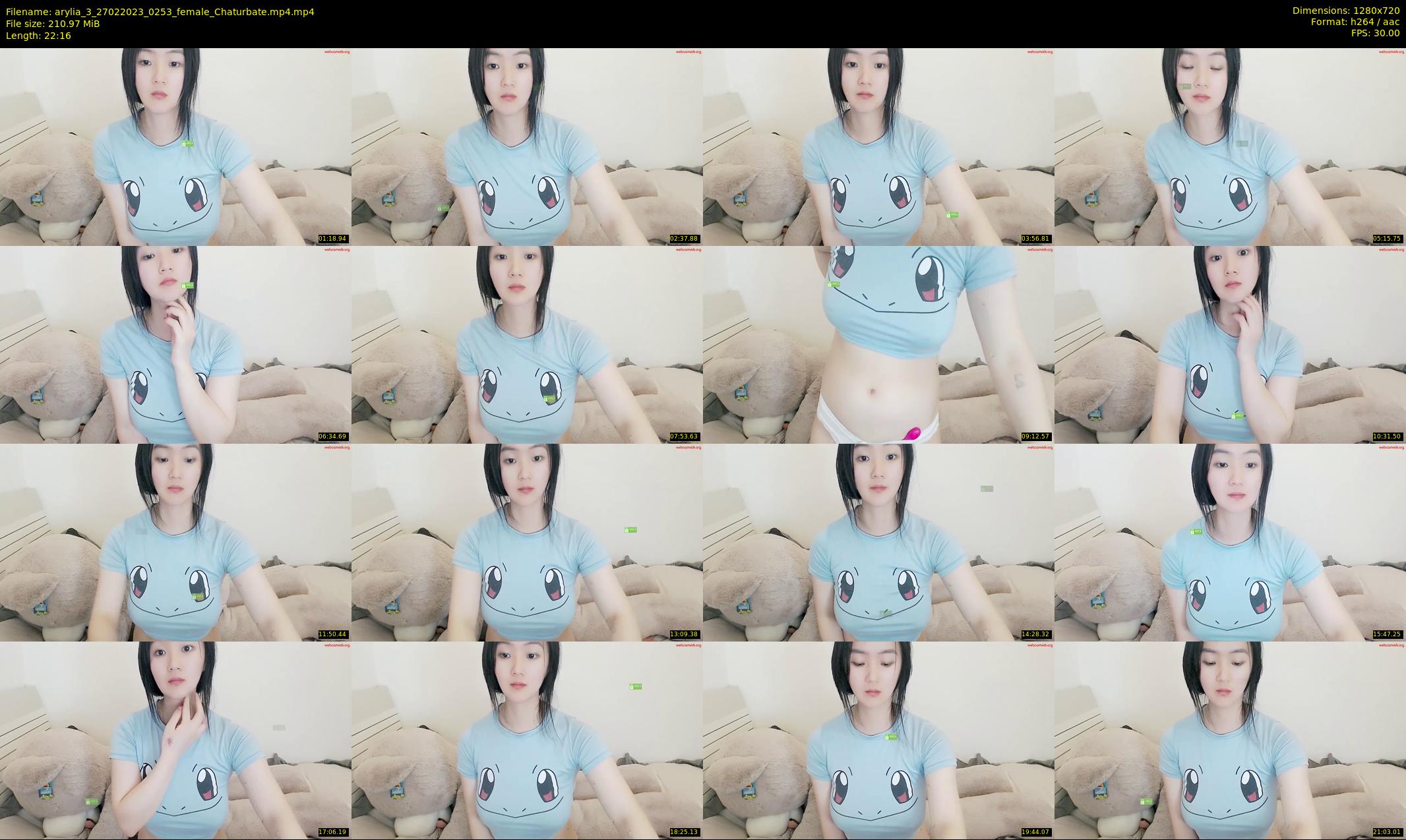 arylia_3 — 23 minute Chaturbate female cam show recording, 720p, Feb 27, 2023