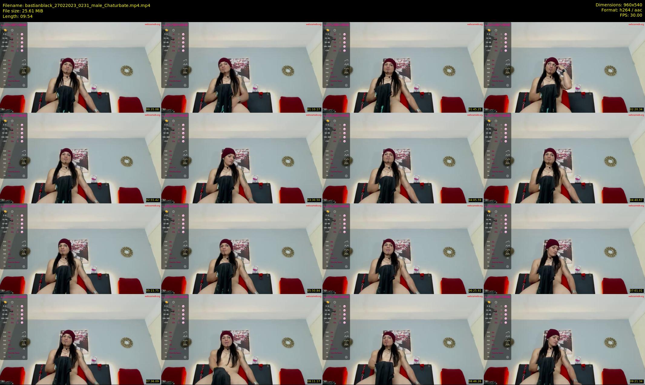 bastianblack — 10 minute Chaturbate male cam show recording, 480p, Feb 27, 2023