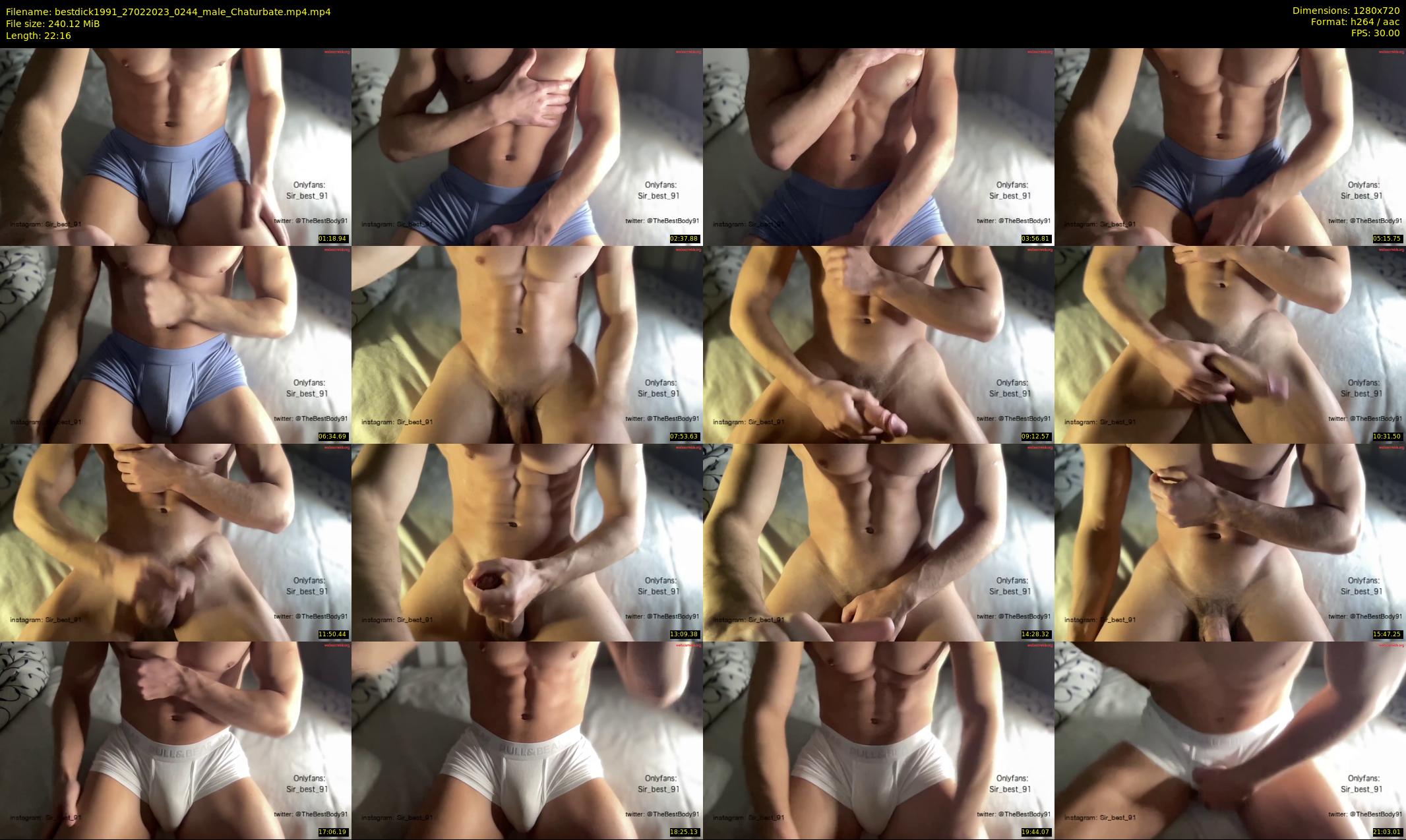 bestdick1991 — 23 minute Chaturbate male cam show recording, 720p, Feb 27, 2023