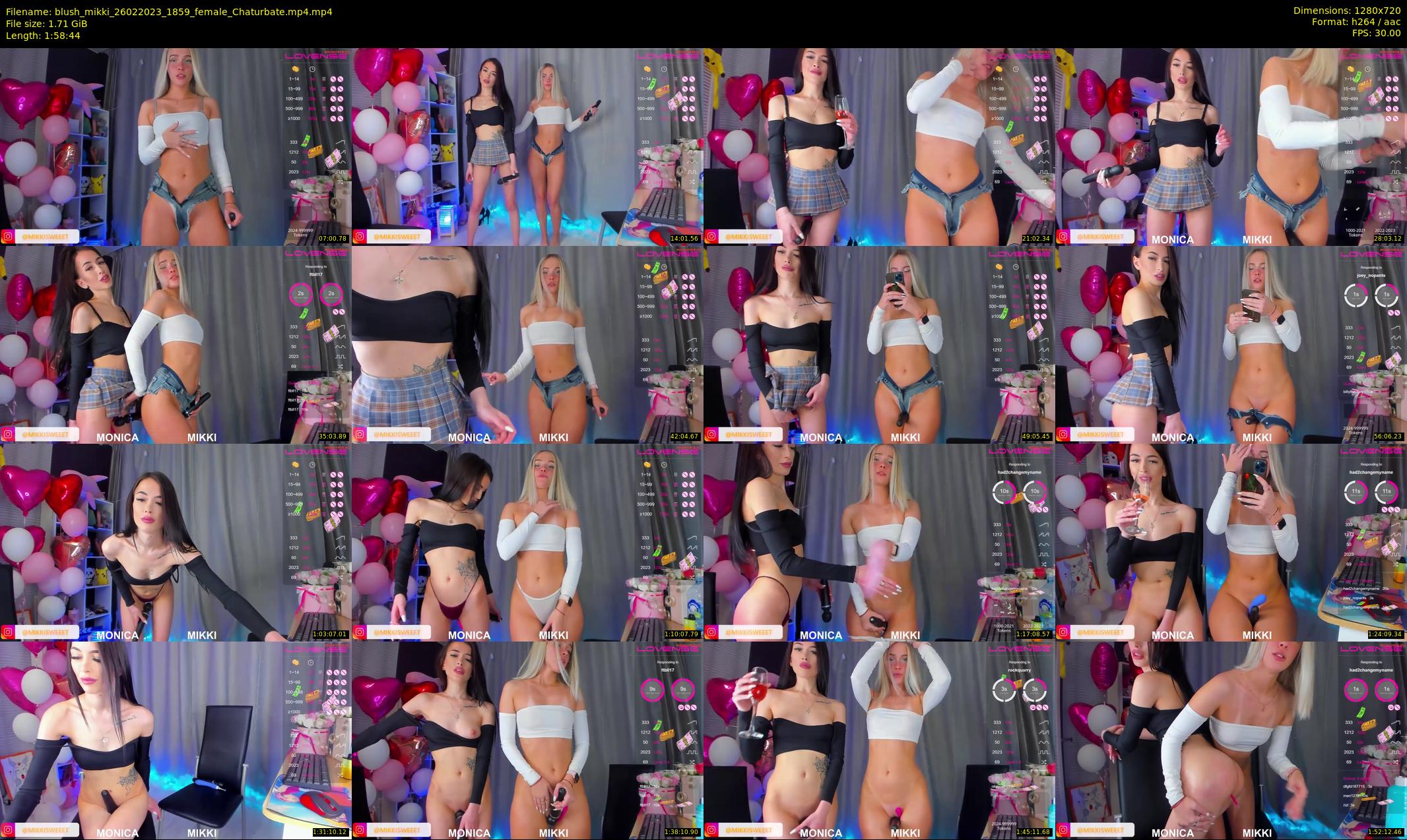 blush_mikki — 119 minute Chaturbate female cam show recording, 720p, Feb 26, 2023
