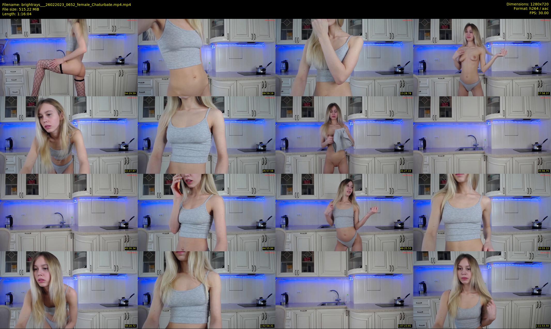brightrays__ — 77 minute Chaturbate female cam show recording, 720p, Feb 26, 2023