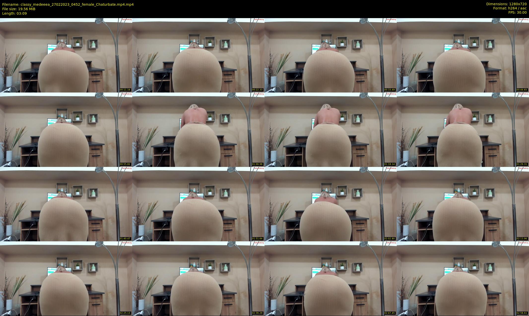 classy_medeeea — 4 minute Chaturbate female cam show recording, 720p, Feb 27, 2023