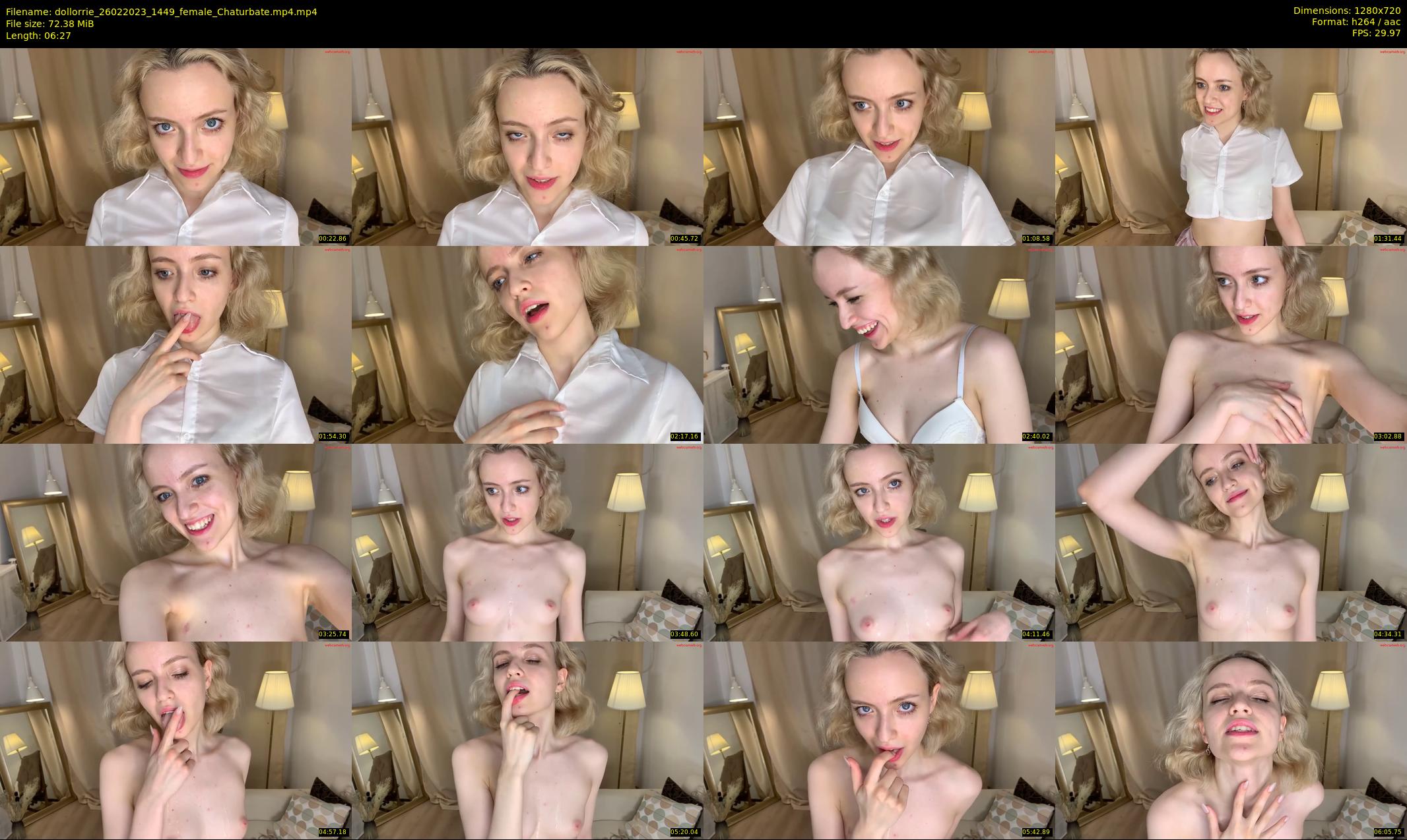dollorrie — 7 minute Chaturbate couple cam show recording, 720p, Feb 26, 2023