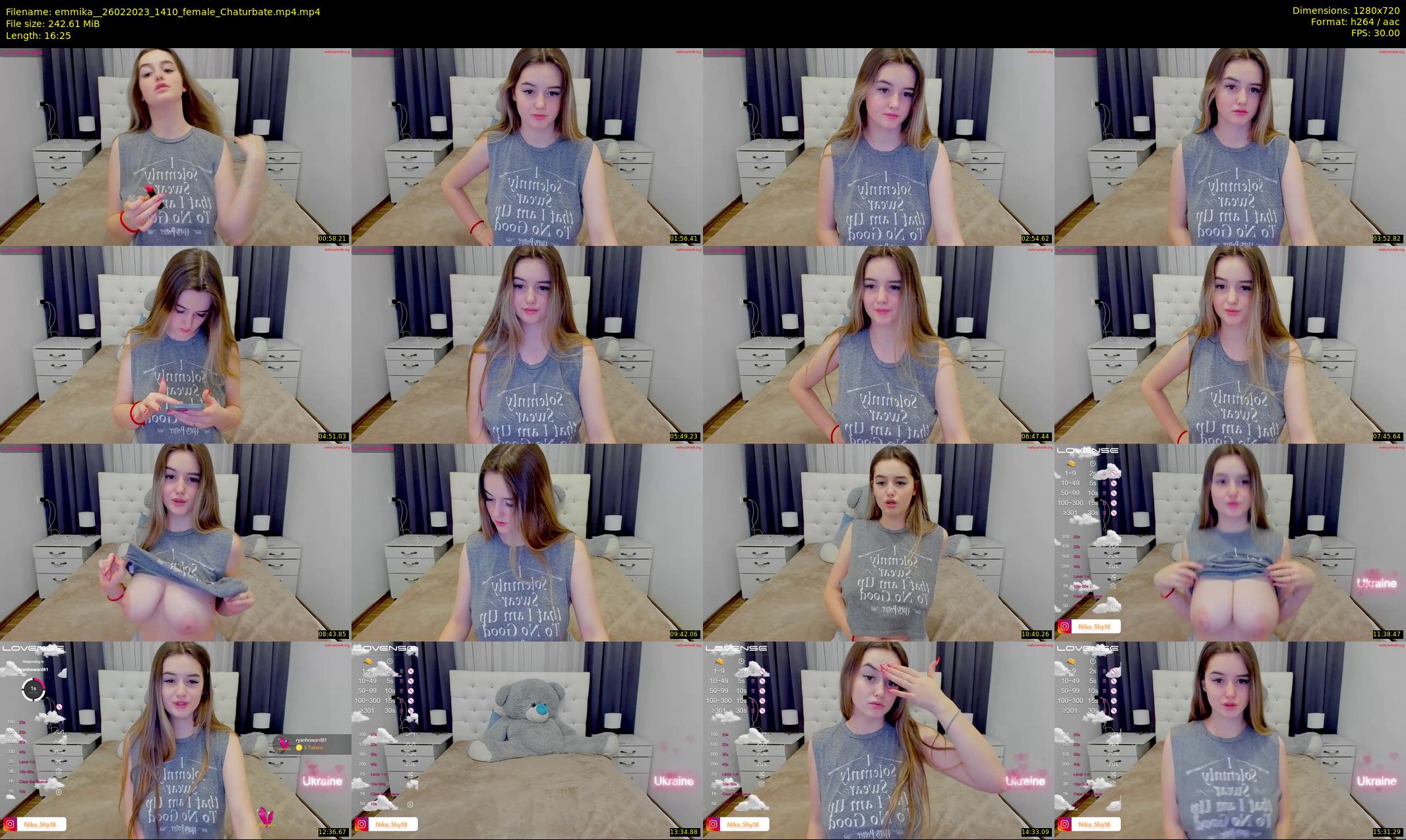emmika_ — 17 minute Chaturbate female cam show recording, 720p, Feb 26, 2023