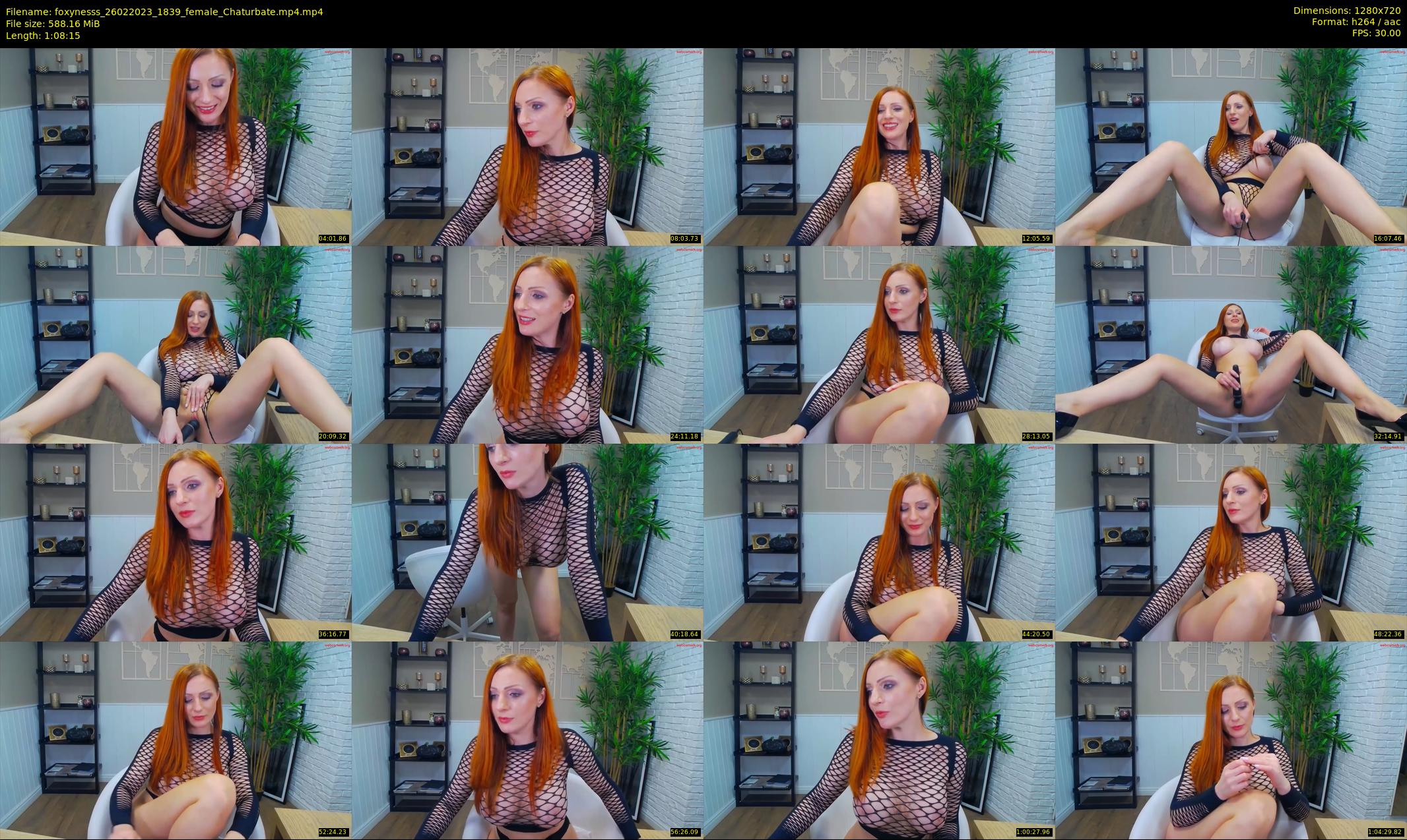 foxynesss — 69 minute Chaturbate female cam show recording, 720p, Feb 26, 2023