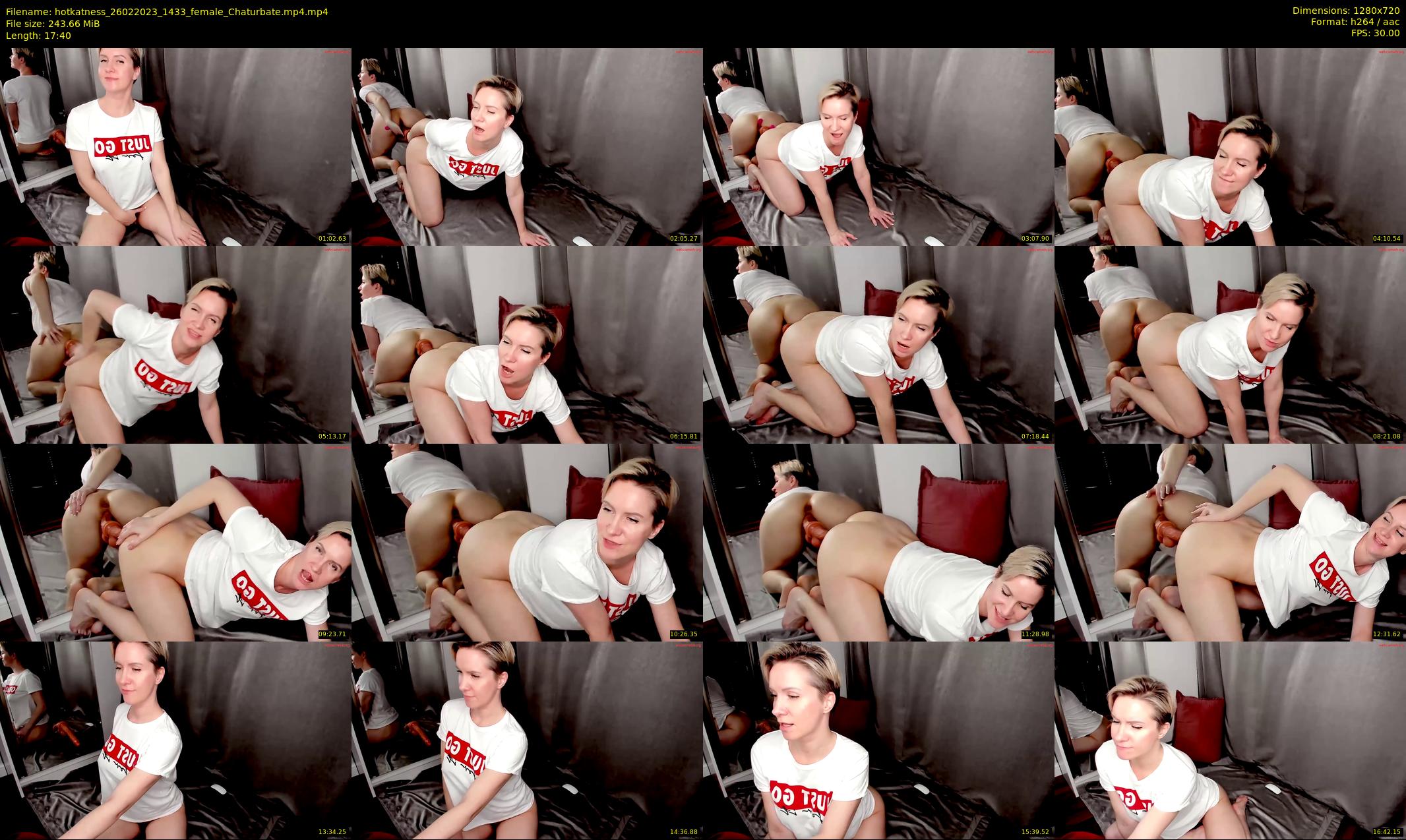 hotkatness — 18 minute Chaturbate female cam show recording, 720p, Feb 26, 2023