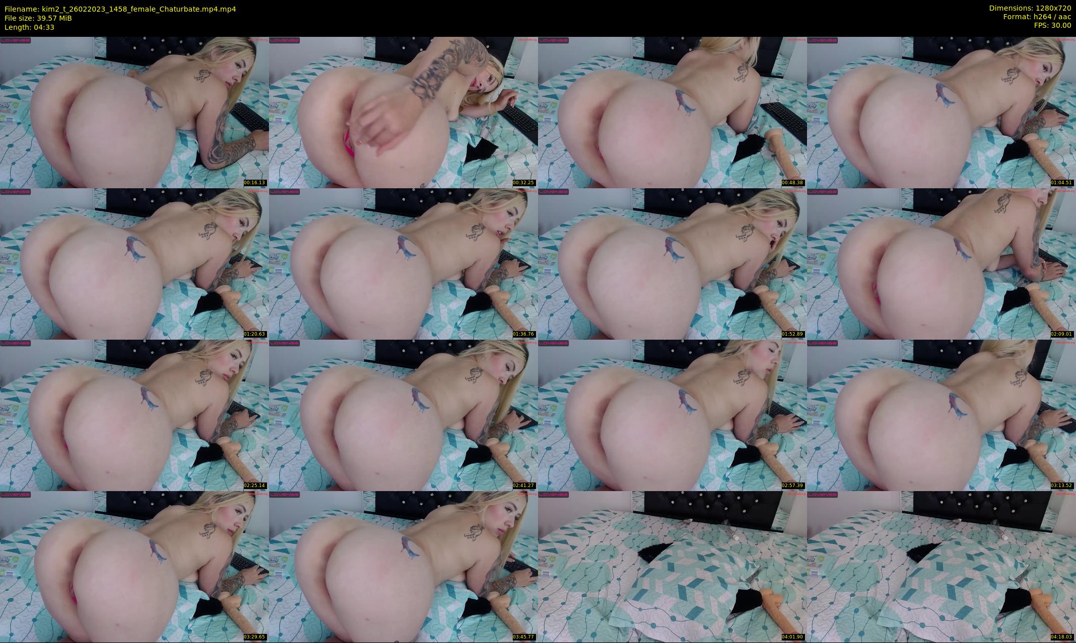 kim2_t — 5 minute Chaturbate female cam show recording, 720p, Feb 26, 2023