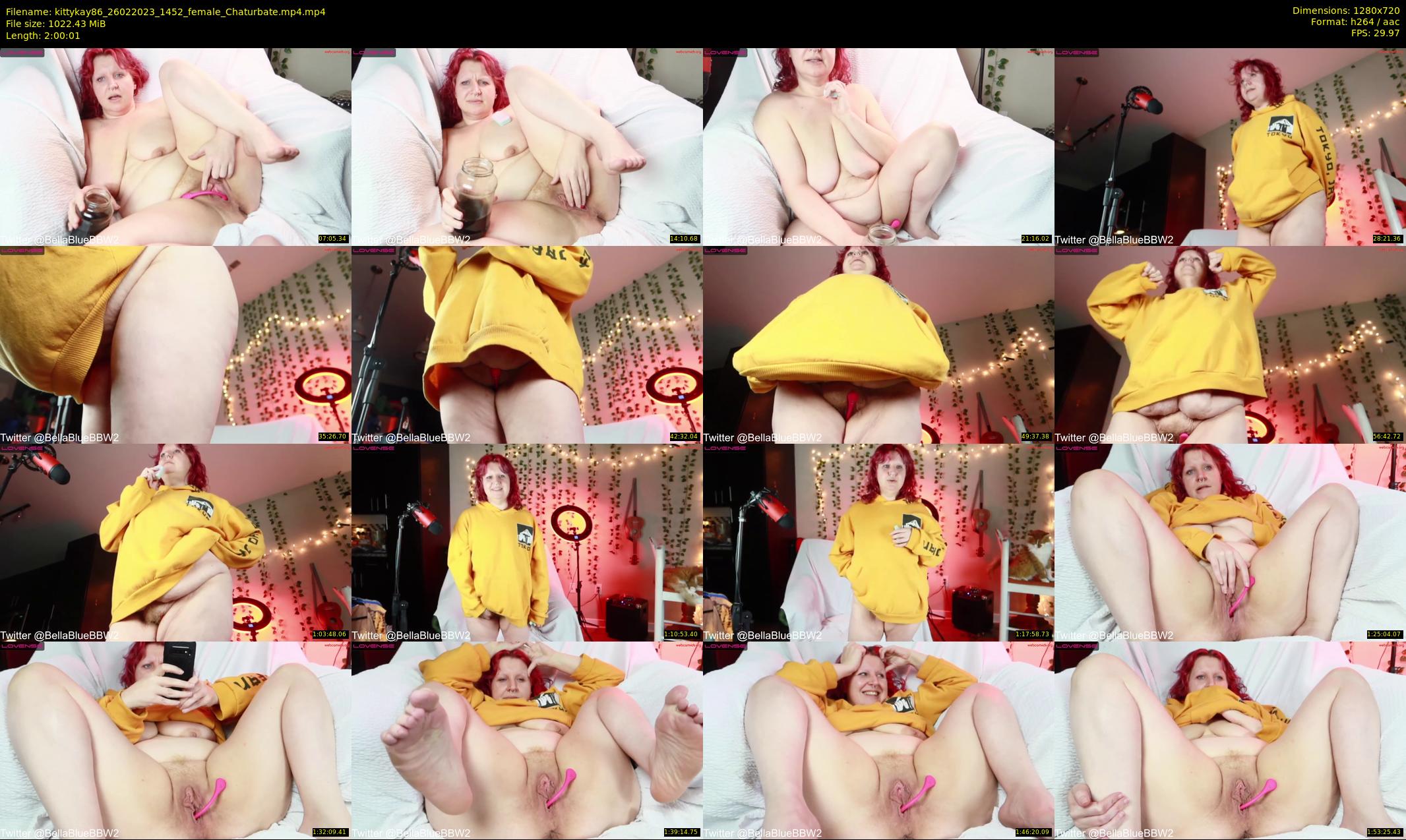 kittykay86 — 121 minute Chaturbate female cam show recording, 720p, Feb 26, 2023