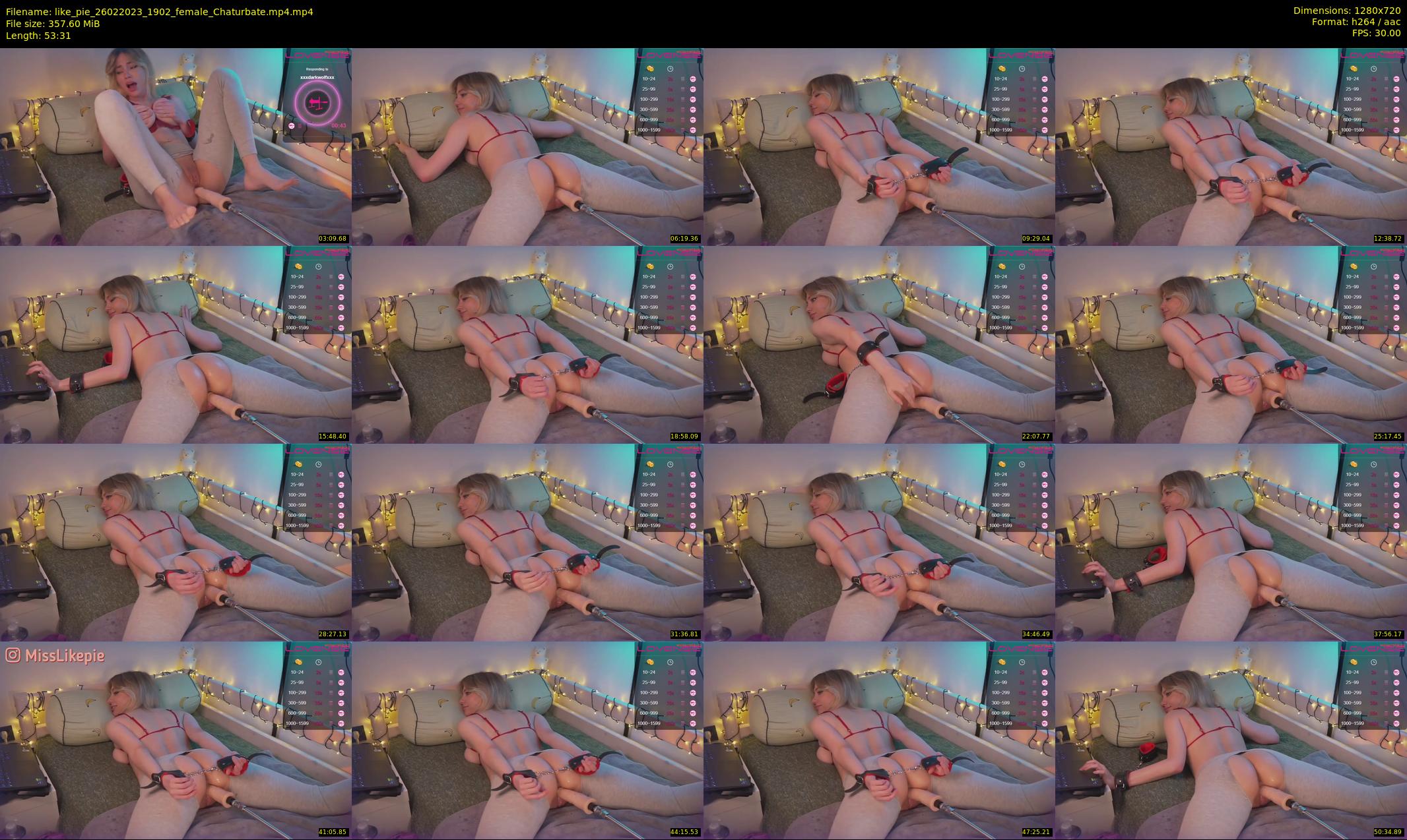 like_pie — 54 minute Chaturbate couple cam show recording, 720p, Feb 26, 2023