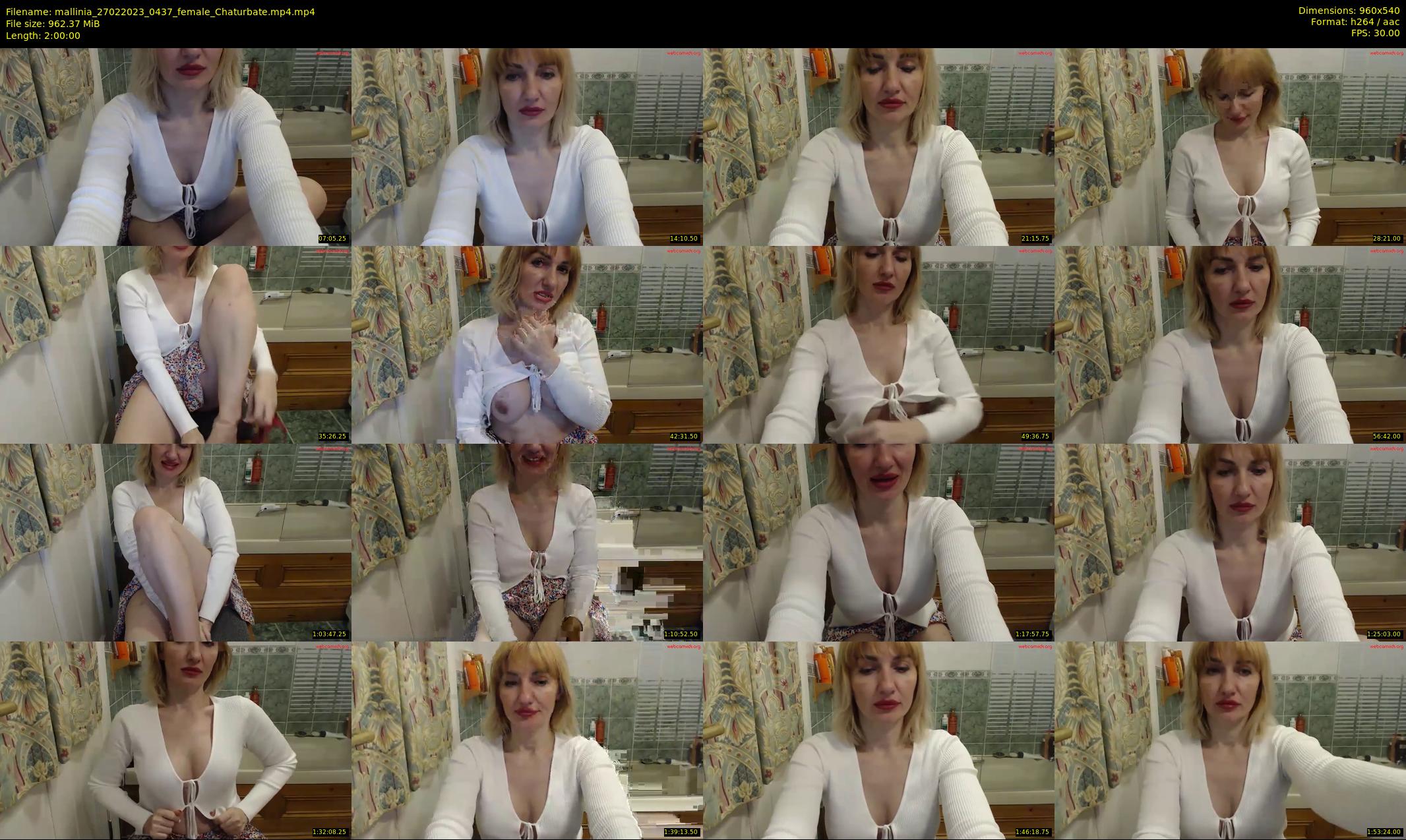 mallinia — 120 minute Chaturbate female cam show recording, 480p, Feb 27, 2023