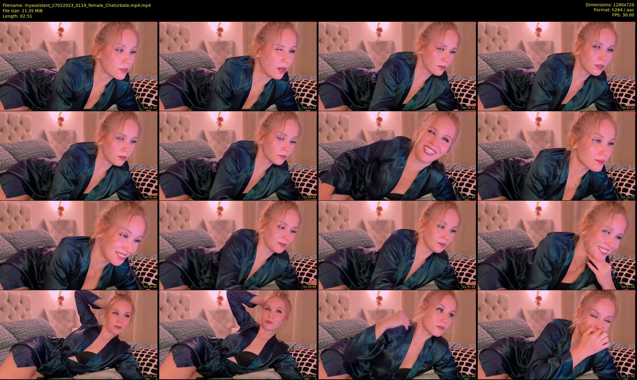 myassistant — 3 minute Chaturbate female cam show recording, 720p, Feb 27, 2023