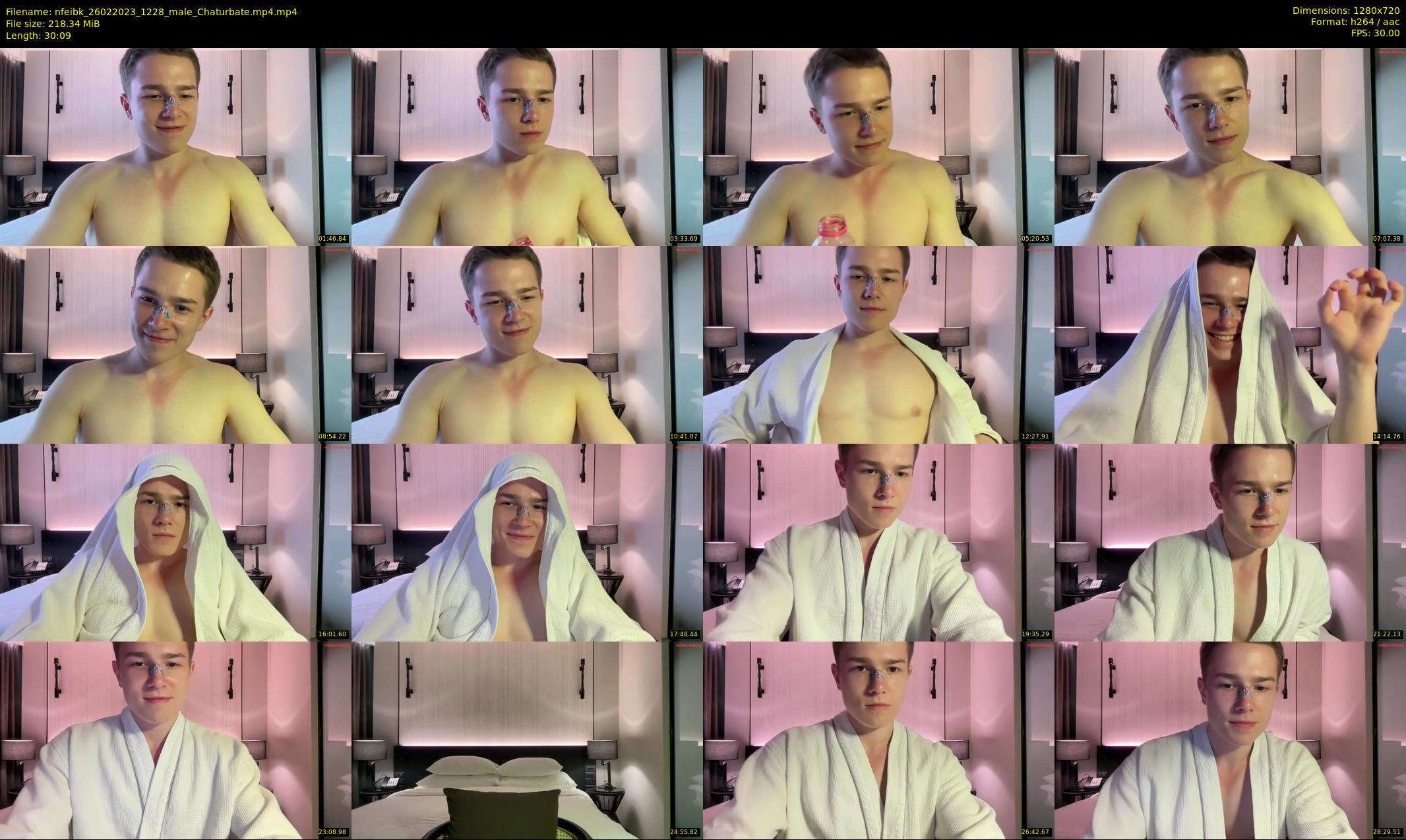 nfeibk — 31 minute Chaturbate male cam show recording, 720p, Feb 26, 2023