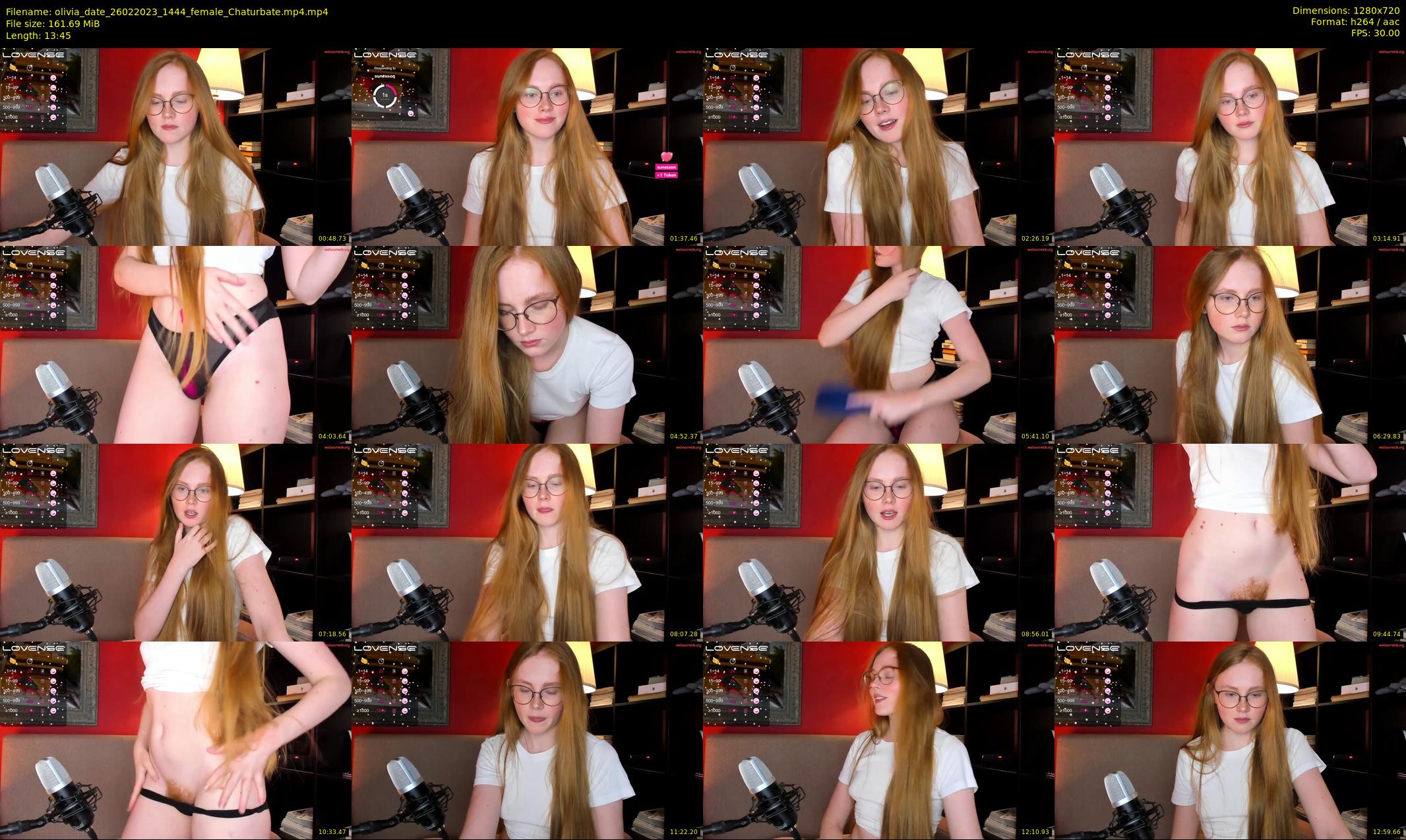 olivia_date — 14 minute Chaturbate female cam show recording, 720p, Feb 26, 2023