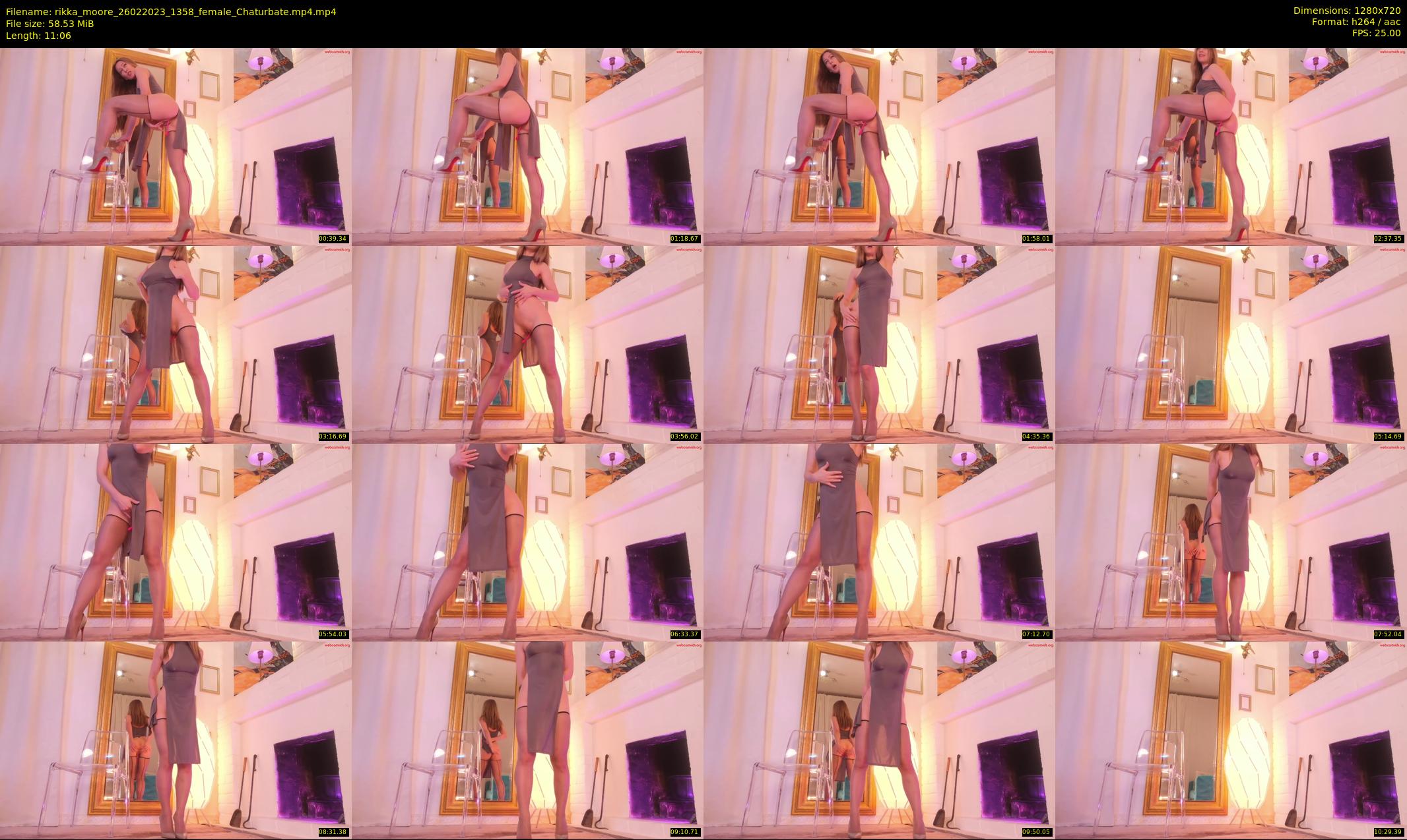 rikka_moore — 12 minute Chaturbate female cam show recording, 720p, Feb 26, 2023