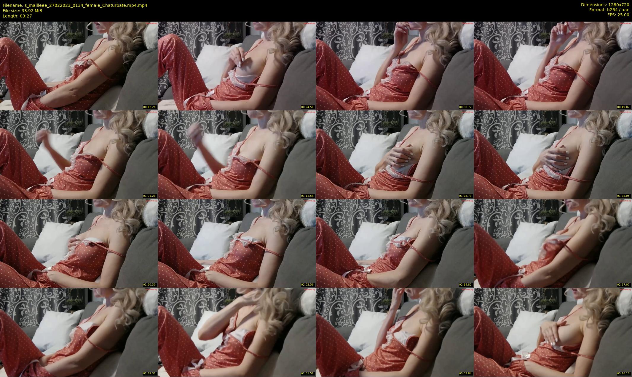 s_mailleee — 4 minute Chaturbate female cam show recording, 720p, Feb 27, 2023