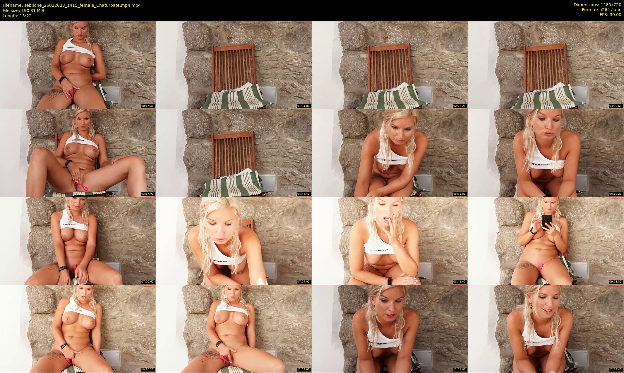 sebilone — 14 minute Chaturbate couple cam show recording, 720p, Feb 26, 2023