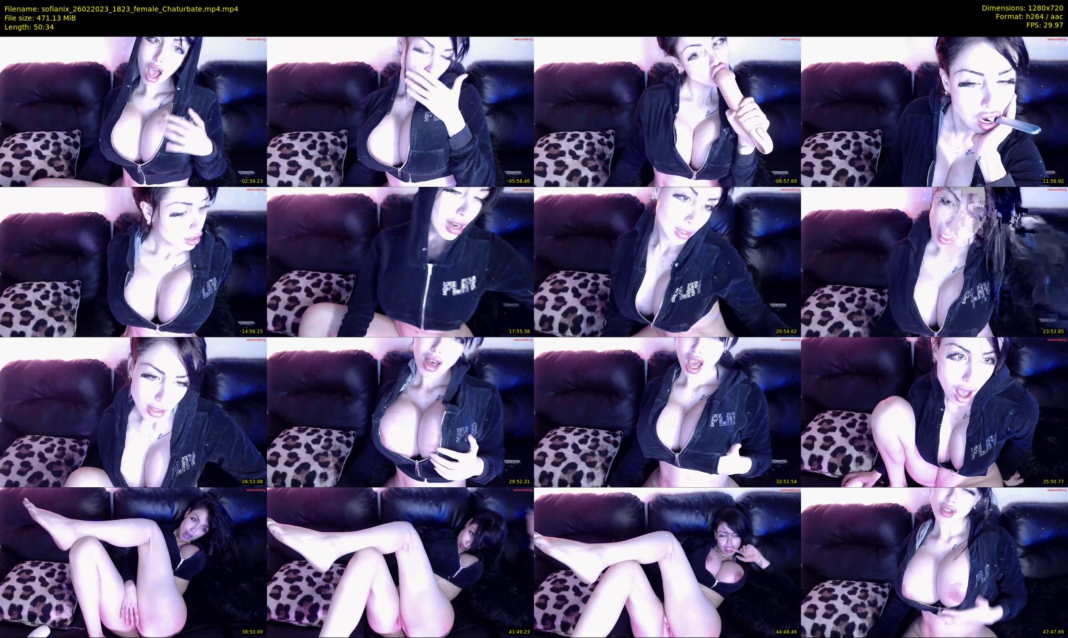 sofianix — 51 minute Chaturbate female cam show recording, 720p, Feb 26, 2023