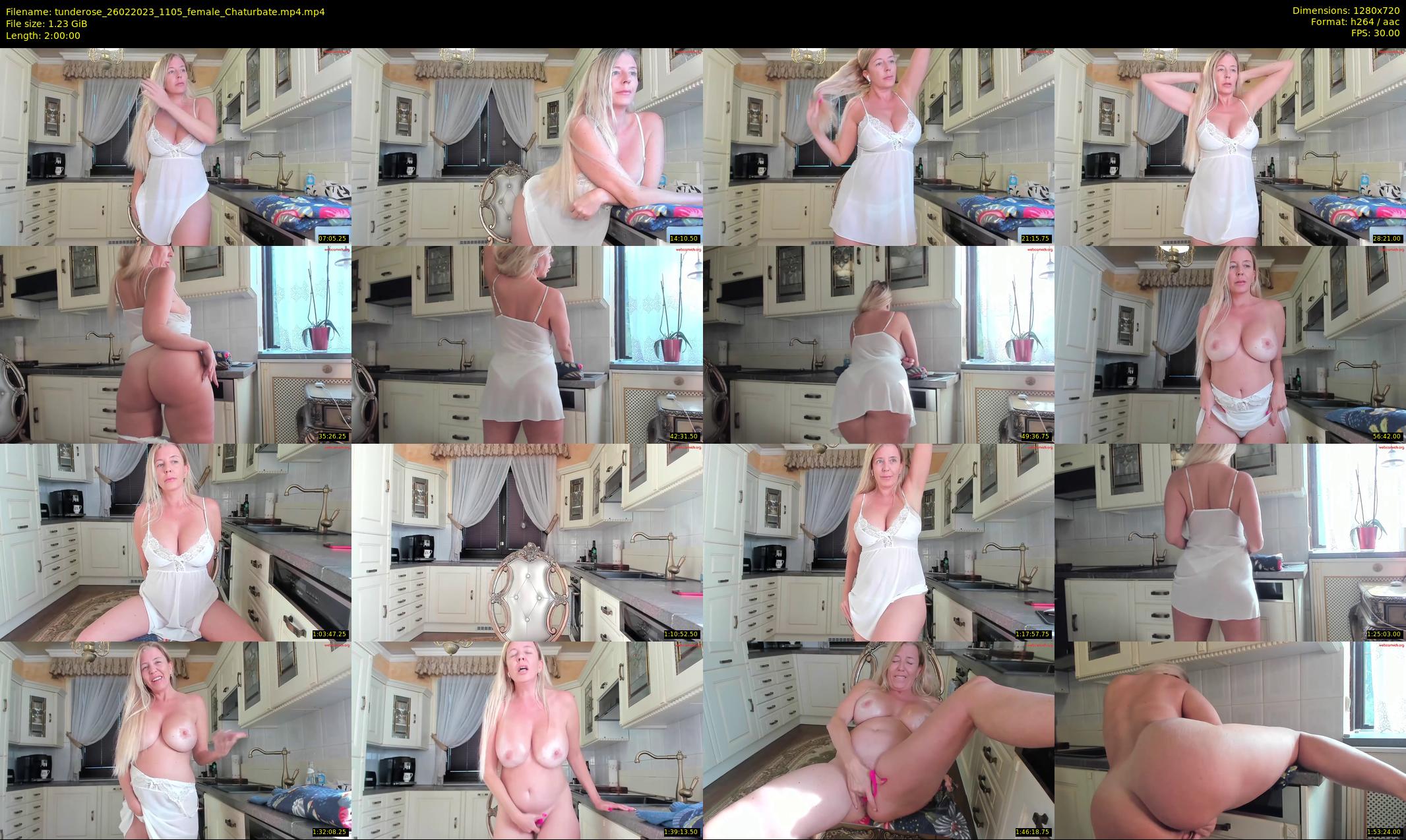 tunderose — 120 minute Chaturbate female cam show recording, 720p, Feb 26, 2023