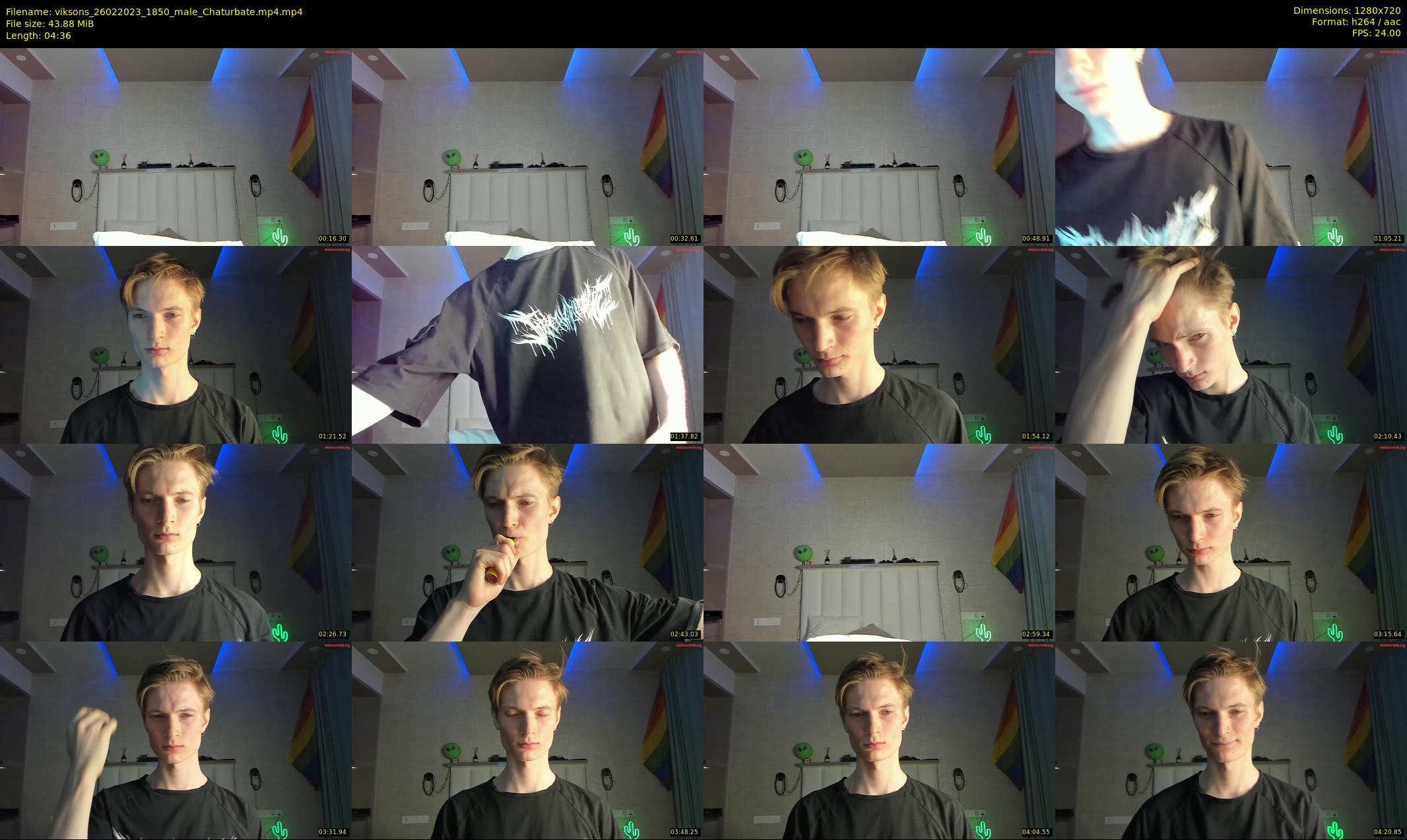 viksons — 5 minute Chaturbate male cam show recording, 720p, Feb 26, 2023