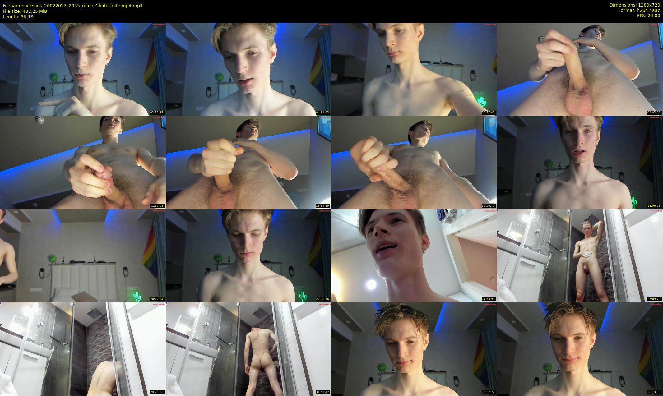 viksons — 39 minute Chaturbate male cam show recording, 720p, Feb 26, 2023
