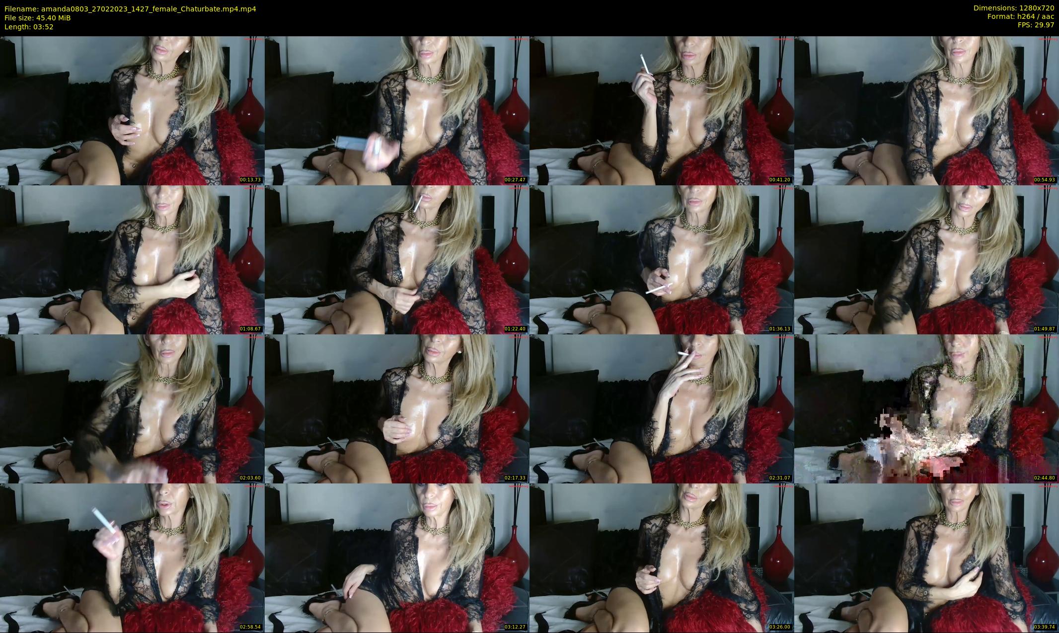amanda0803 — 4 minute Chaturbate female cam show recording, 720p, Feb 27, 2023
