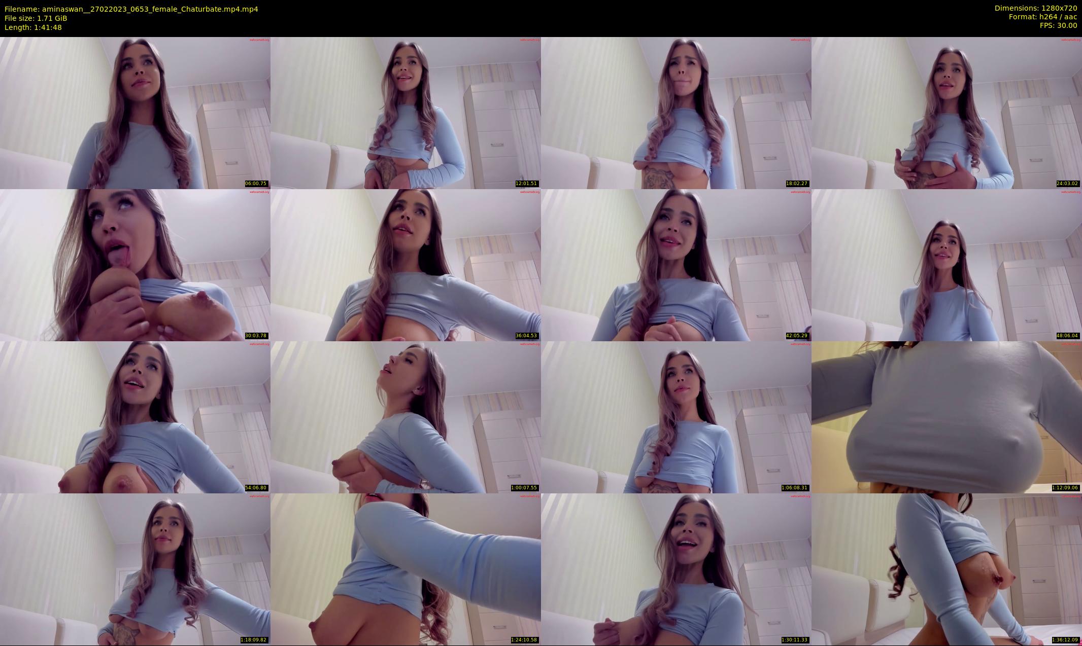 aminaswan_ — 102 minute Chaturbate female cam show recording, 720p, Feb 27, 2023