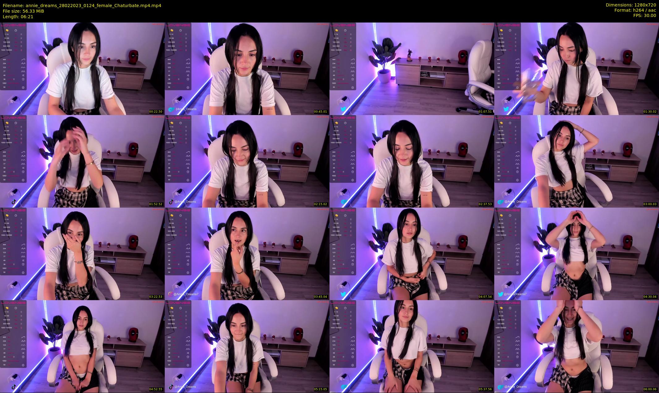 annie_dreams — 7 minute Chaturbate female cam show recording, 720p, Feb 28, 2023