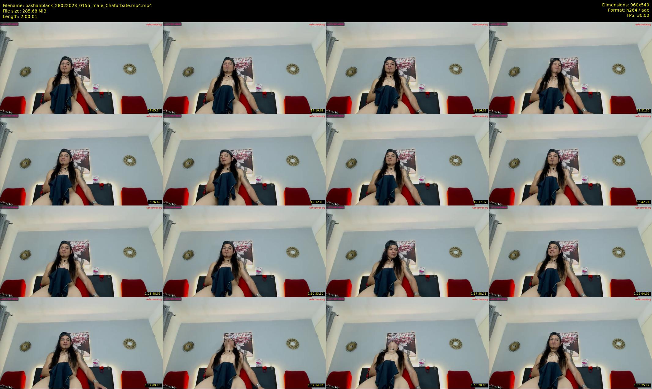 bastianblack — 121 minute Chaturbate male cam show recording, 480p, Feb 28, 2023