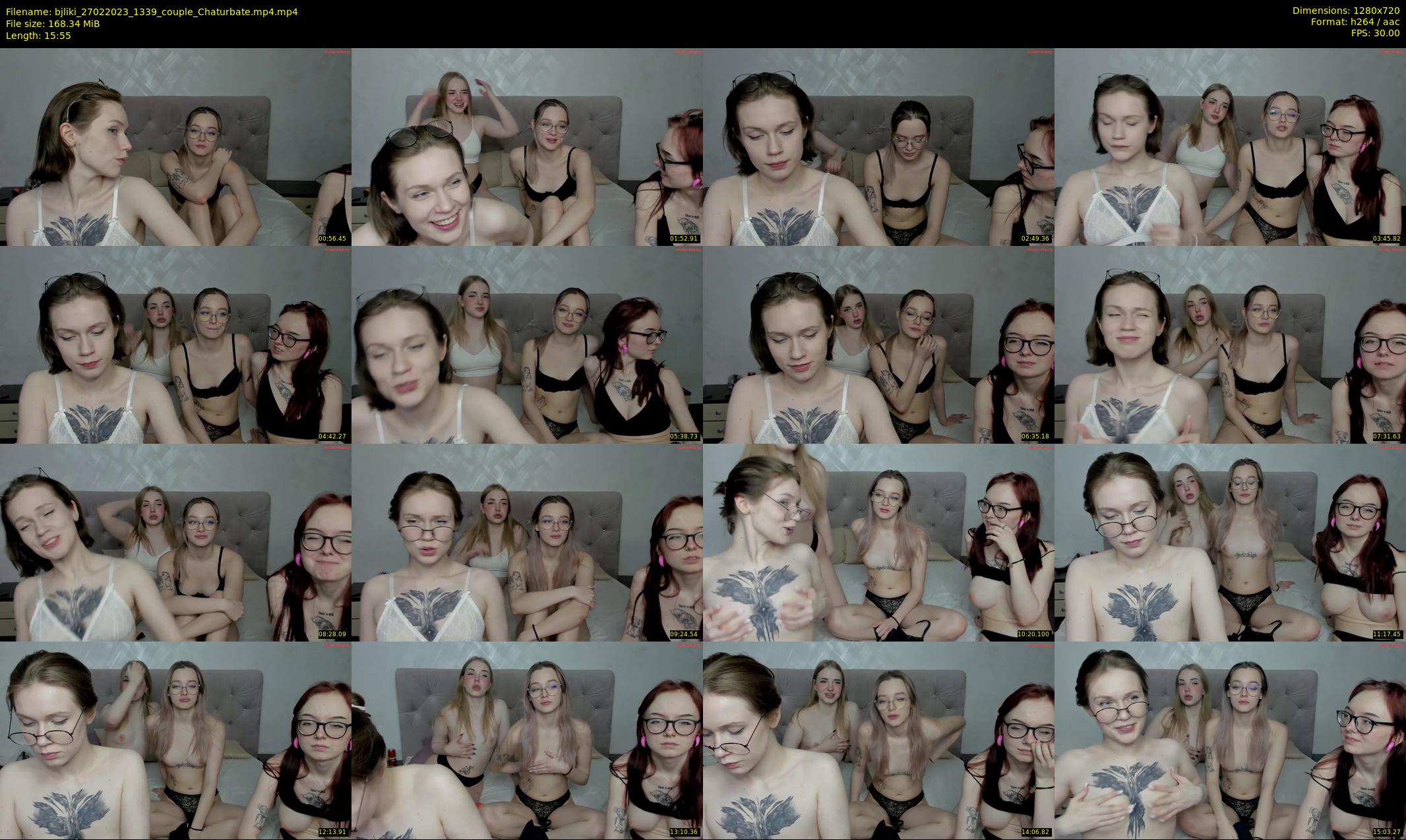 bjliki — 16 minute Chaturbate couple cam show recording, 720p, Feb 27, 2023